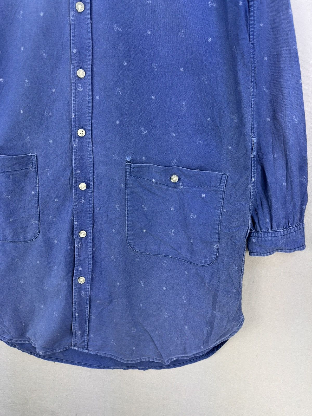 Japanese Brand Coen Tokyo Japan Long Flannel Shirt Size M / US 6-8 / IT 42-44 - 3 Thumbnail