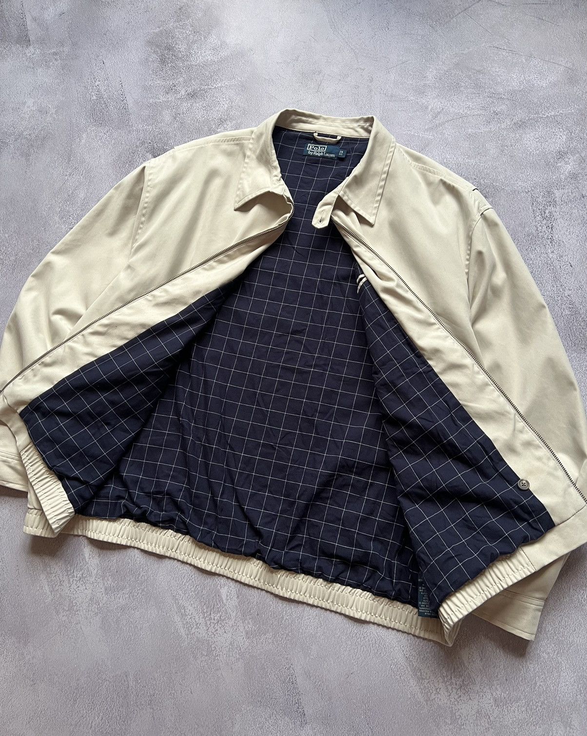 Polo Ralph Lauren × Vintage Vintage Polo Ralph Lauren Bomber Jacket Size:2XL BIG Size US XXL / EU 58 / 5 - 5 Thumbnail