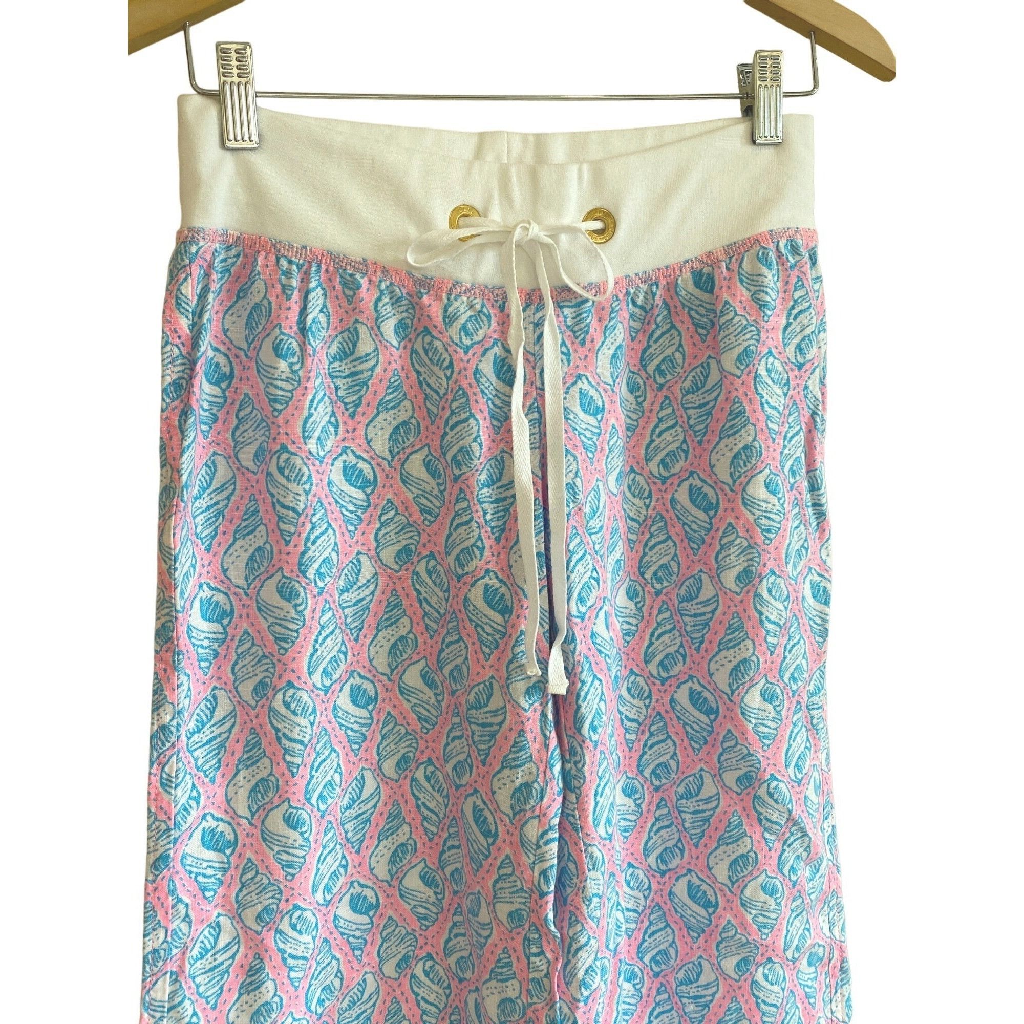 Lilly Pulitzer Lilly Pulitzer Linen Beach Palazzo Pants XS/S 'Tipsy Cosmo S Size 27" / US 4 / IT 40 - 11 Thumbnail