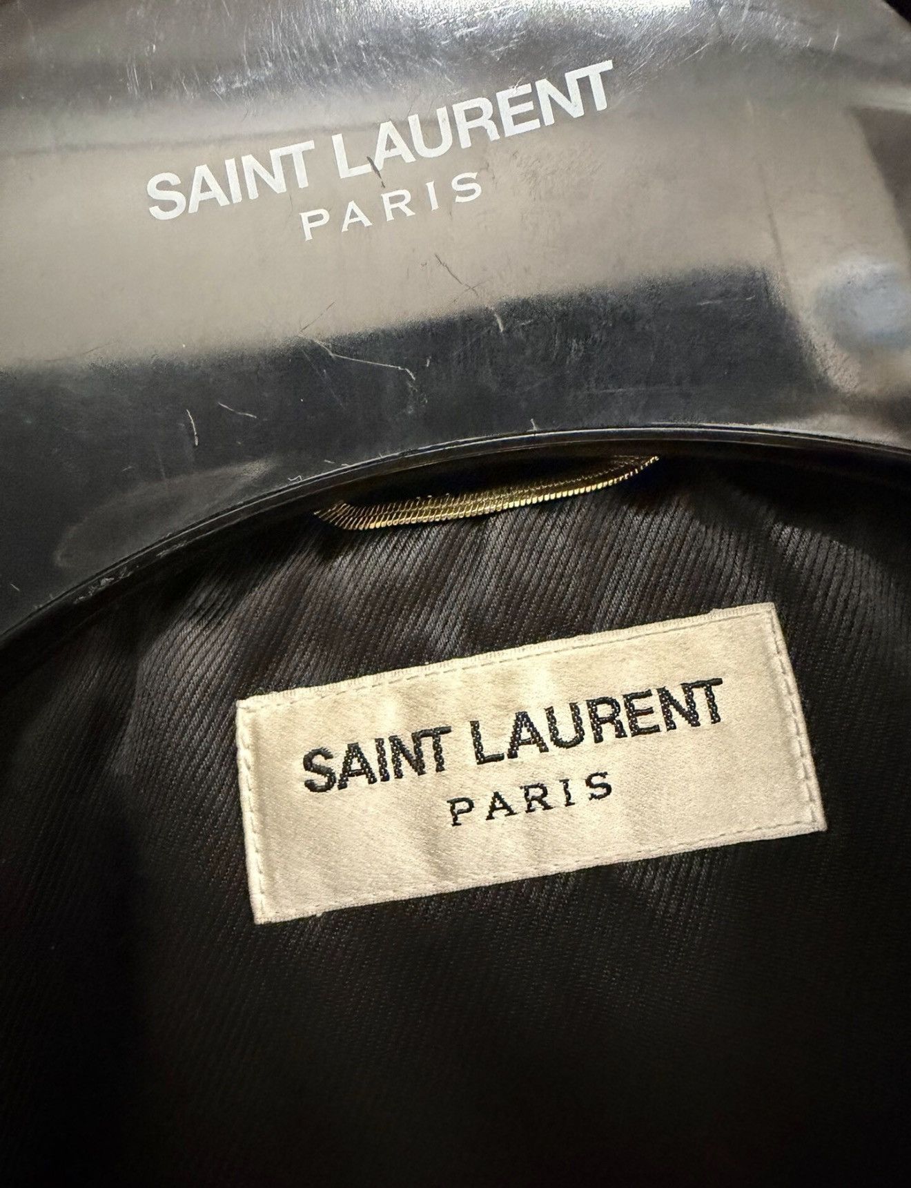 Saint Laurent Paris Saint Laurent SLP L01 Moto Zipper Leather Jacket Sz. 36 Size XS / US 0-2 / IT 36-38 - 4 Thumbnail