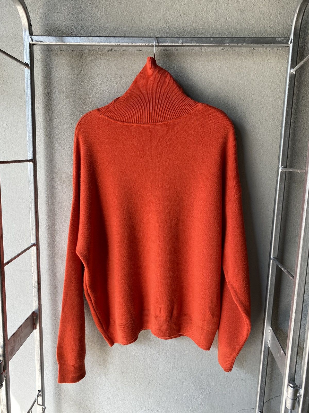 Gosha Rubchinskiy ГОША РУБЧИНСКИЙ Orange Logo Turtleneck Size S / US 4 / IT 40 - 14 Thumbnail