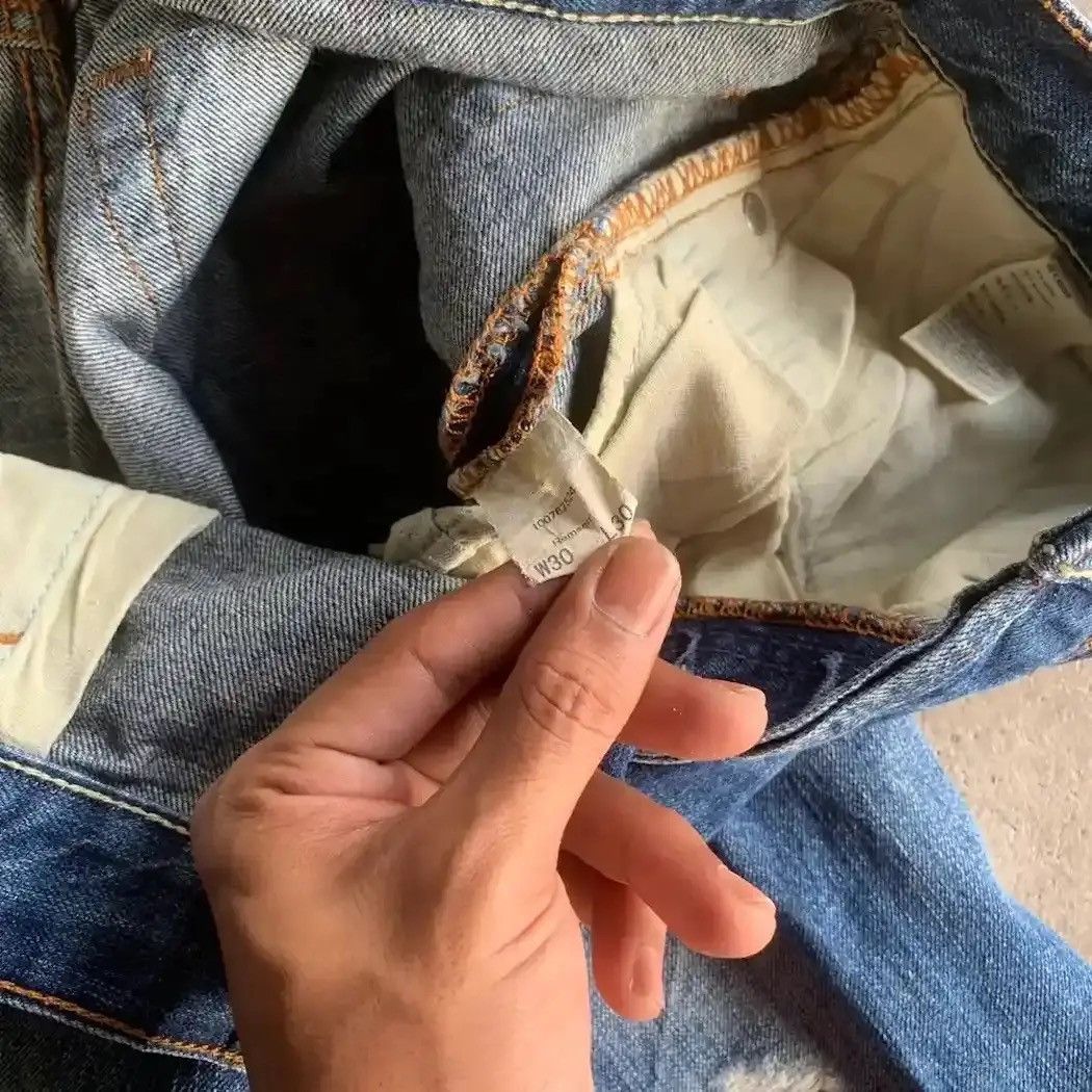 Abercrombie & Fitch 💥 STEALS💥RIPPED JEANS ABERCROMBIE&FITCH DENIM RUGGED PANTS Size US 33 - 11 Thumbnail