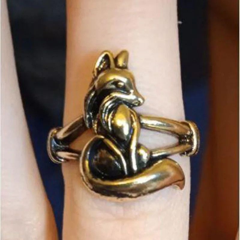 Designer × Japanese Brand × Vintage Fox Copper Ring Men's Women's Ring Size ONE SIZE - 1 Thumbnail