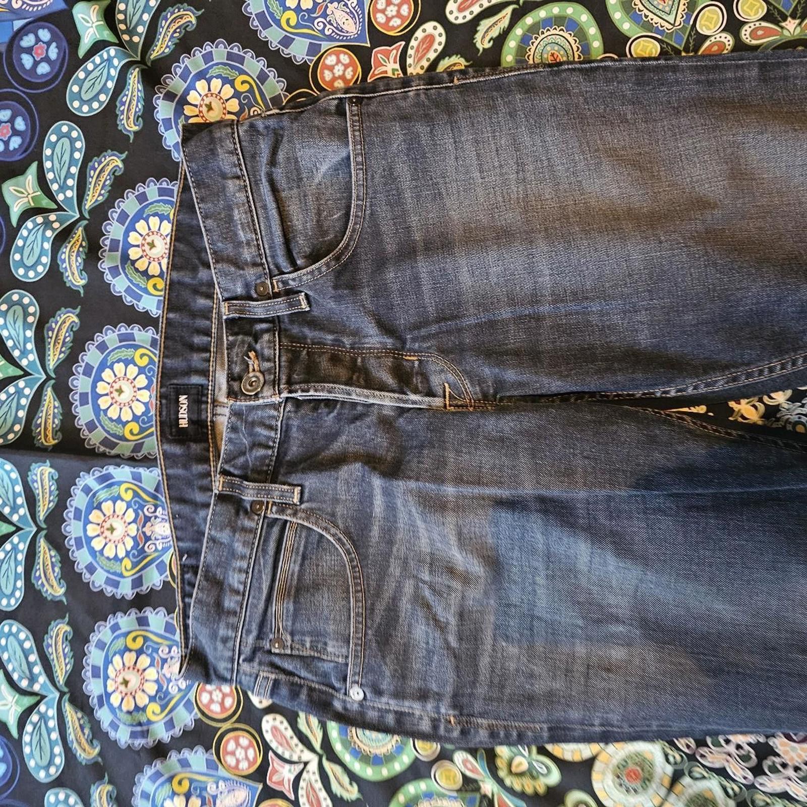 Hudson Hudson Men's Blue Jeans Size US 32 / EU 48 - 3 Thumbnail