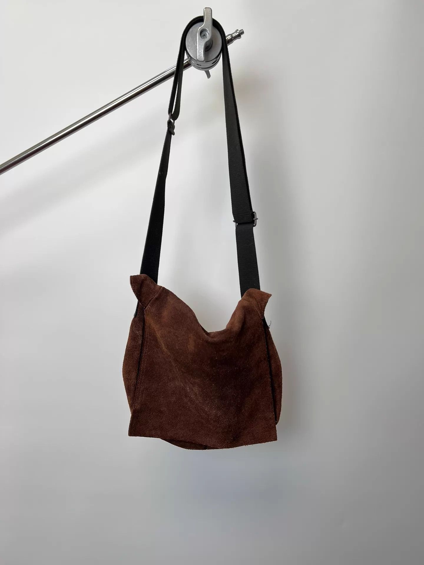 Yohji Yamamoto Yohji Yamamoto YS for Man 90s Suede Crossbody Bag Size ONE SIZE - 1 Thumbnail