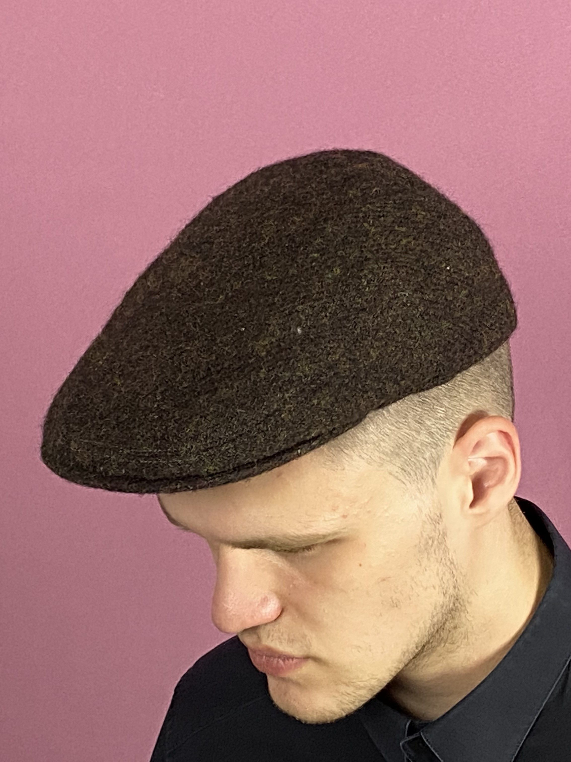 Boggi × Designer Boggi Milano Vintage Men's Flat Cap Size ONE SIZE - 2 Thumbnail