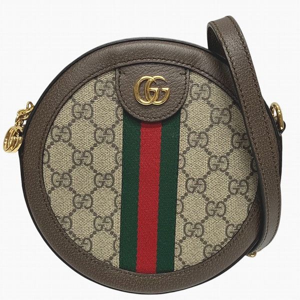 Gucci Gucci Ophidia GG Supreme Shoulder Bag Canvas Shoulder Bag 550618 in Brown, Women's