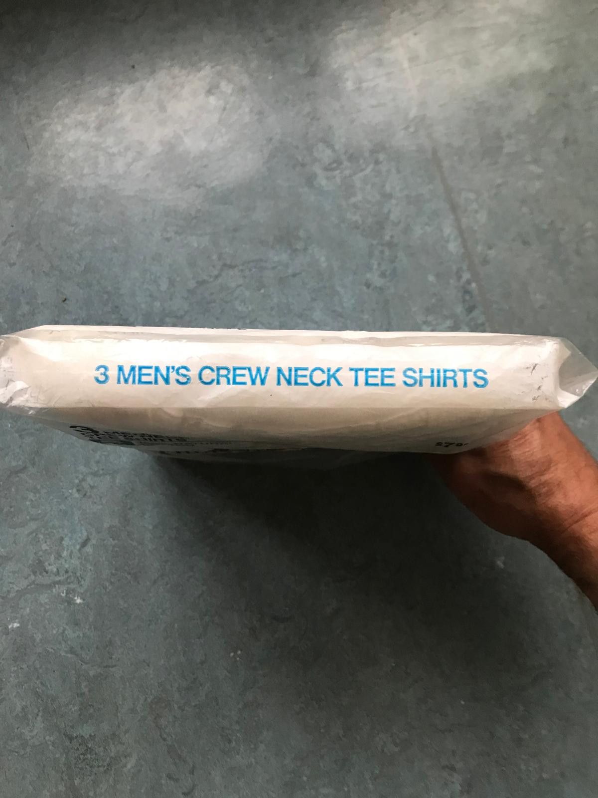 Fruit Of The Loom NOS Fruit of the Loom 3xCrew Neck Pack Tee 1984 Unopened Size US M / EU 48-50 / 2 - 8 Thumbnail