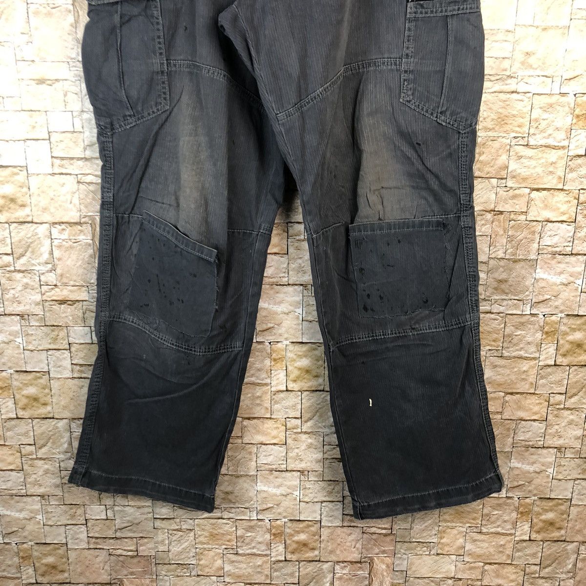 Japanese Brand Dogman Dark Blue Cargo Multipocket Pants #A1028 Size US 32 / EU 48 - 7 Thumbnail