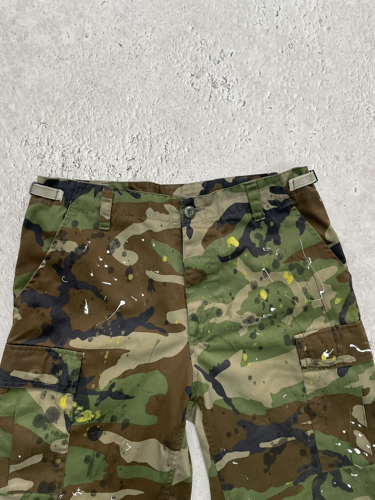 Carhartt Cargo 90s baggy wide leg shorts pained Gallery Dept style Size US 34 / EU 50 - 4 Thumbnail