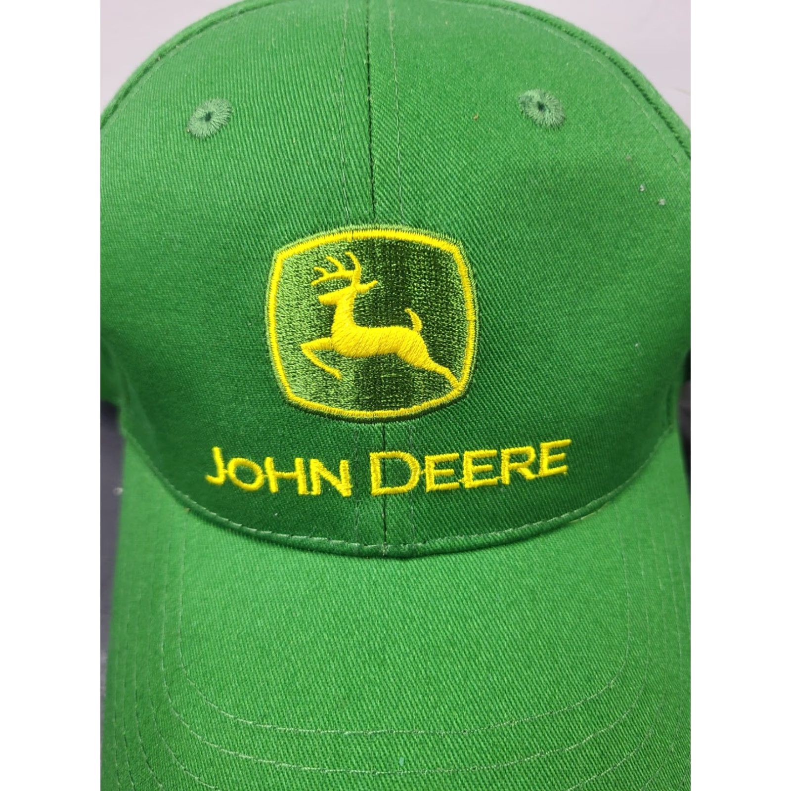John Deere John Deere Hat Snapback Concap Green Yellow NWT NEW Size ONE SIZE - 2 Thumbnail