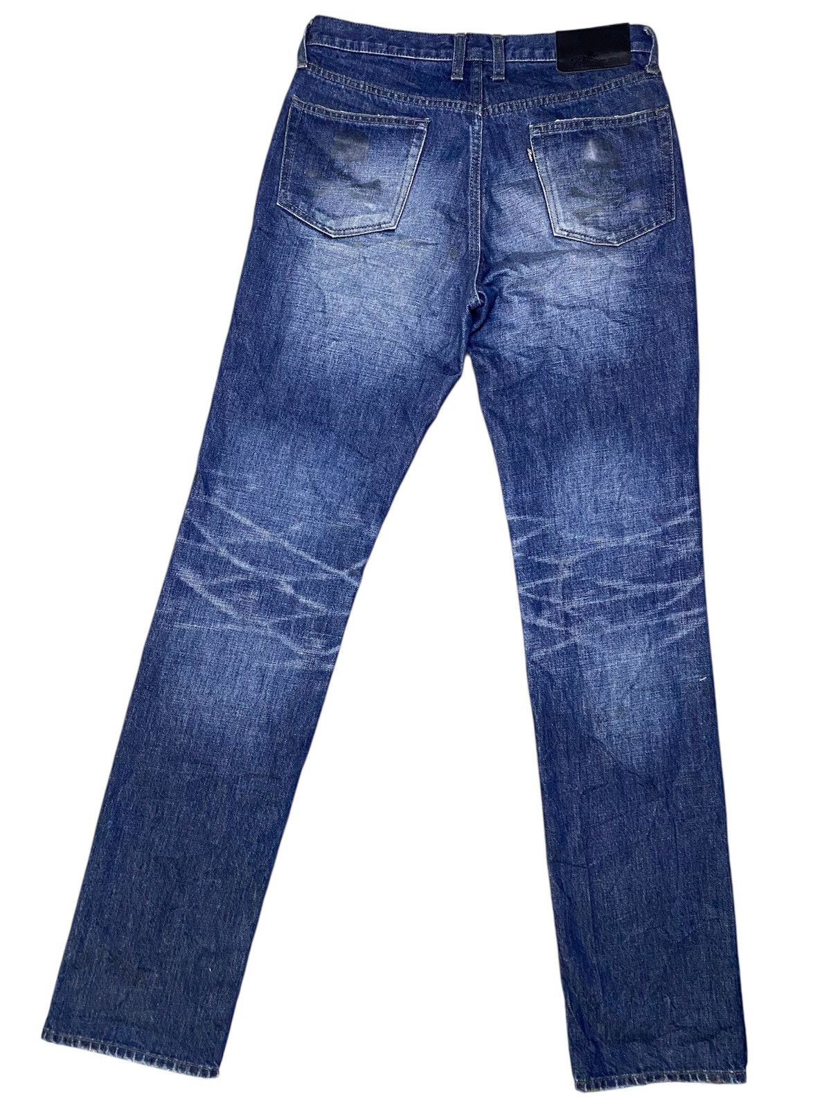 14th Addiction × Japanese Brand × Roen Mastermind Roen Distressed Punk Swarovski Denim Size US 32 / EU 48 - 2 Thumbnail
