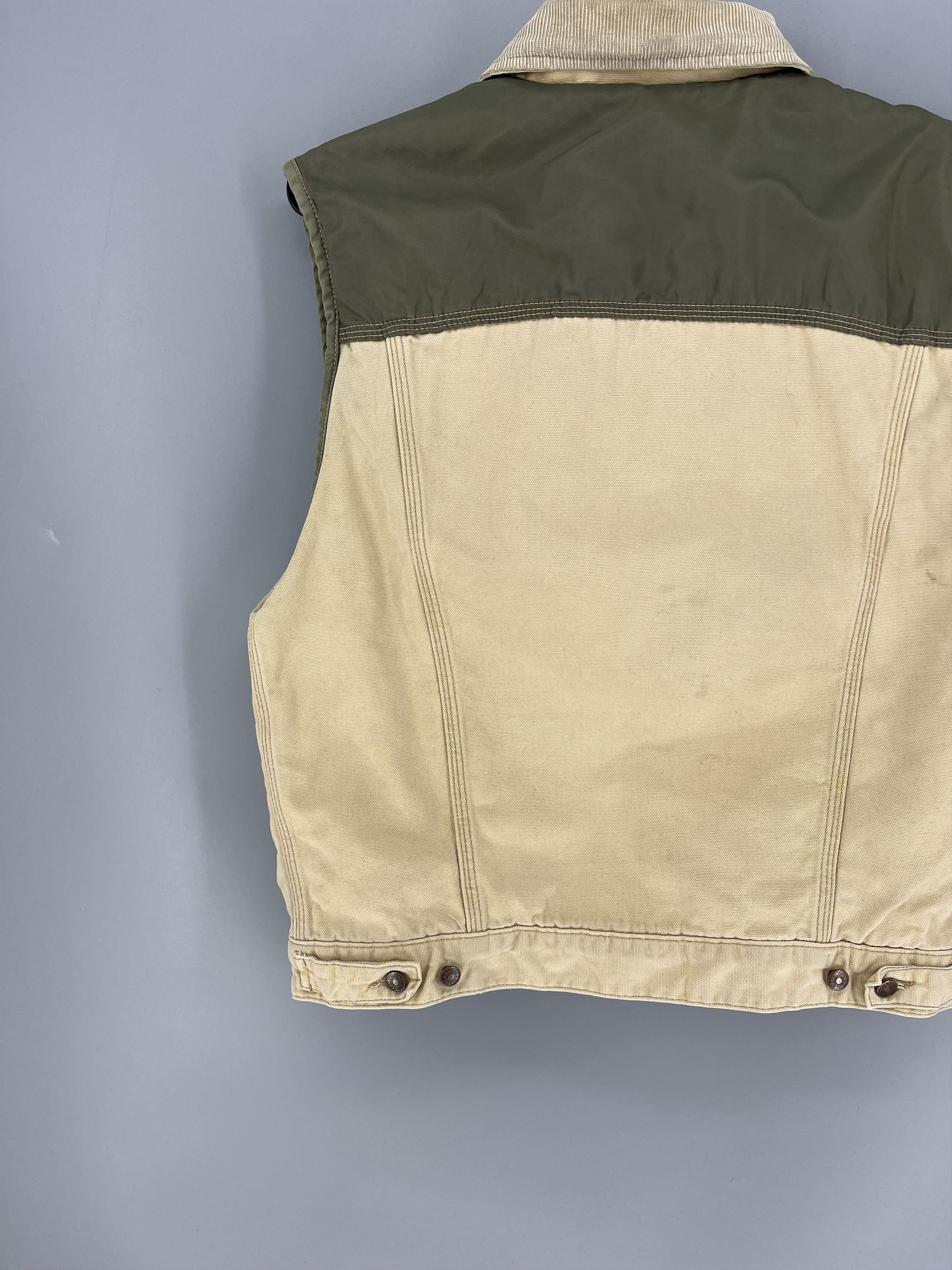 Diesel Vintage Diesel Vest Mens M Made In Italy Beige Canvas Size US M / EU 48-50 / 2 - 13 Thumbnail