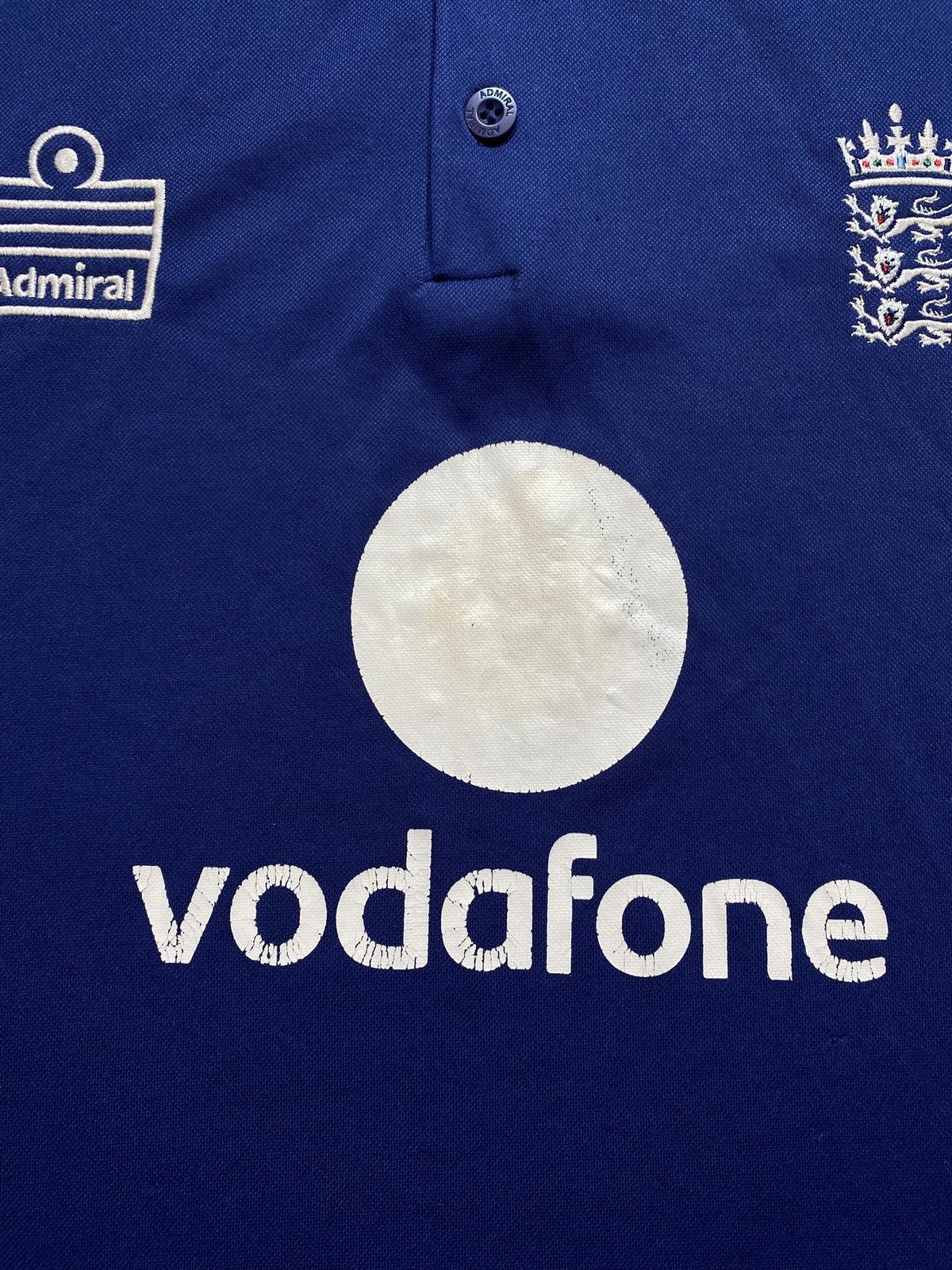 Other Admirals England Vodafone Cricket Jersey Size XL Size US XL / EU 56 / 4 - 7 Thumbnail