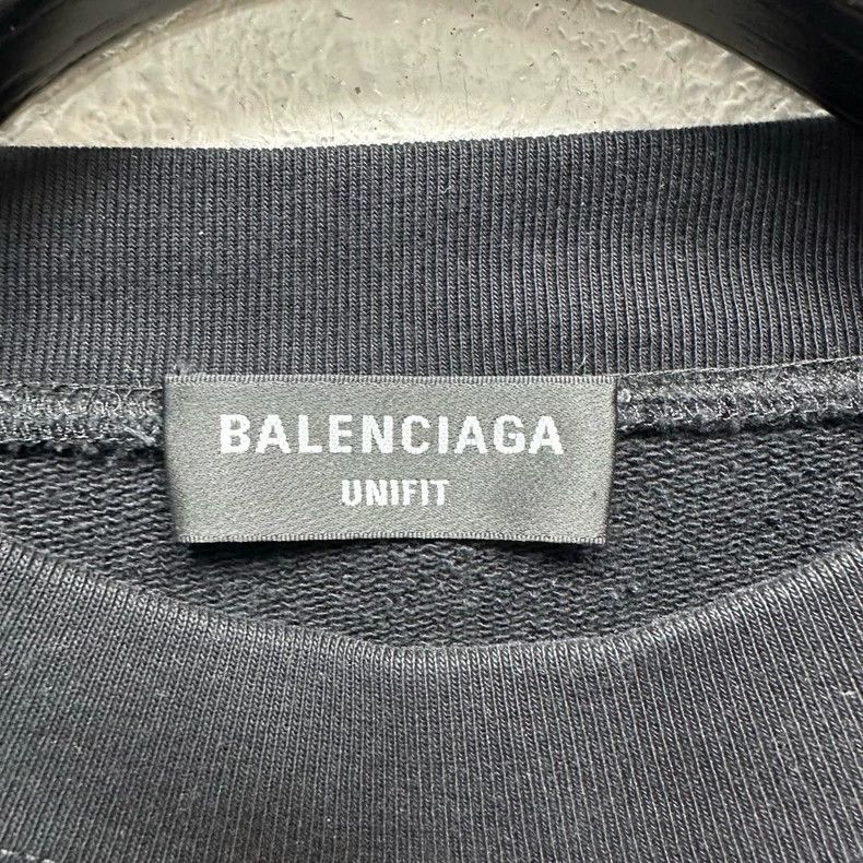 Balenciaga Balenciaga Coke Wave Logo Embroidery Long Sleeve Hoodie Size US L / EU 52-54 / 3 - 3 Thumbnail