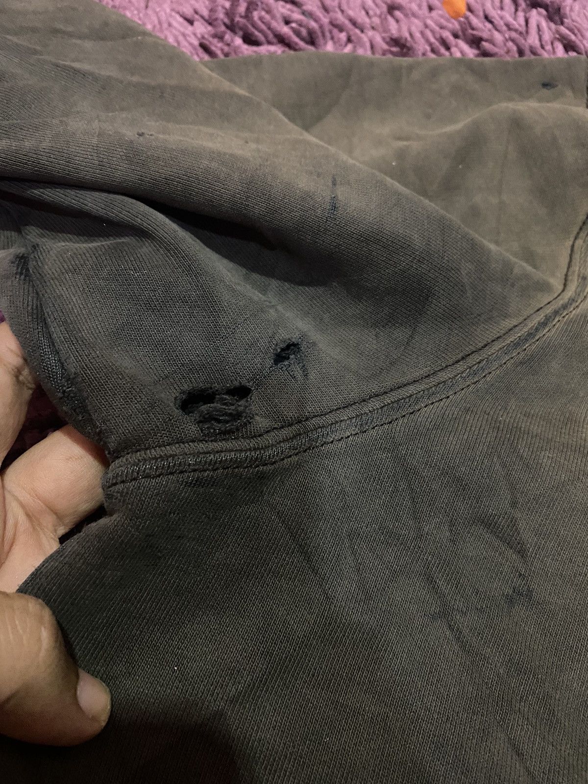 Carhartt × Vintage Trashed Carhartt Sun Faded Hoodie Size US XL / EU 56 / 4 - 13 Thumbnail