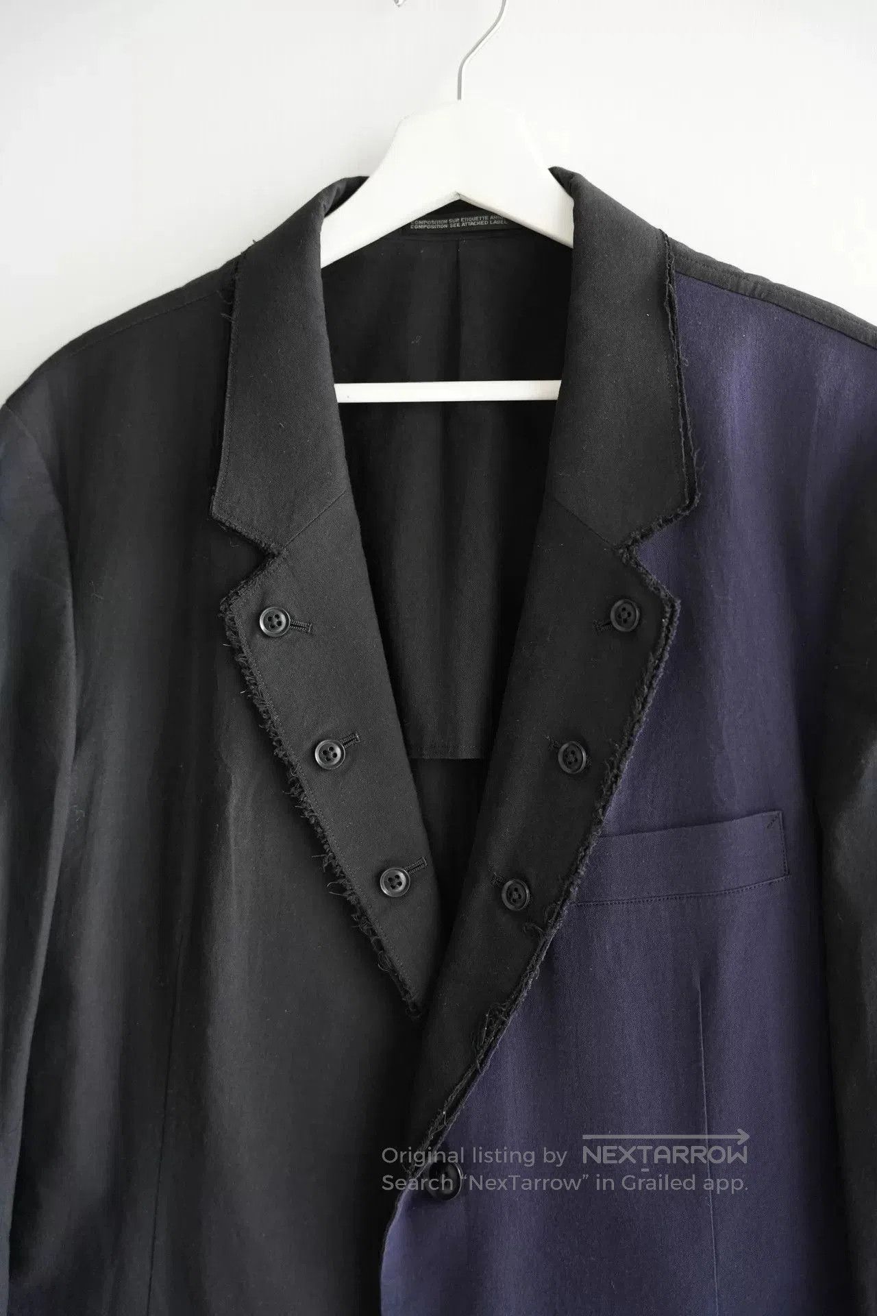 Yohji Yamamoto Yohji Yamamoto Double Layered Suit Jacket. Size US M / EU 48-50 / 2 - 4 Thumbnail