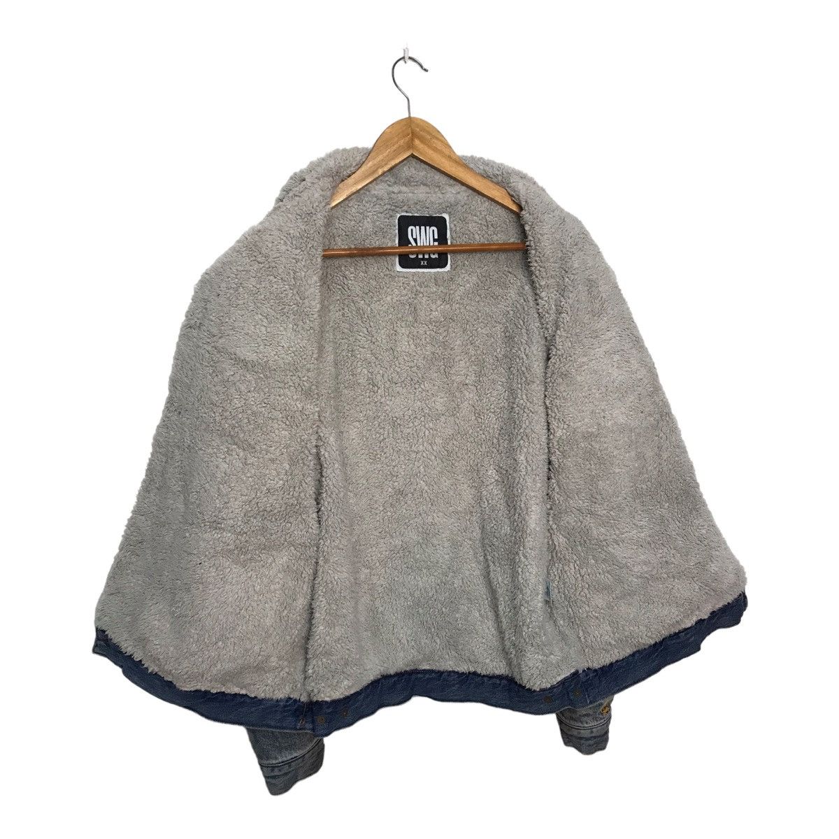 Swagger Swagger Lined Sherpa Denim Jacket Size US L / EU 52-54 / 3 - 4 Thumbnail