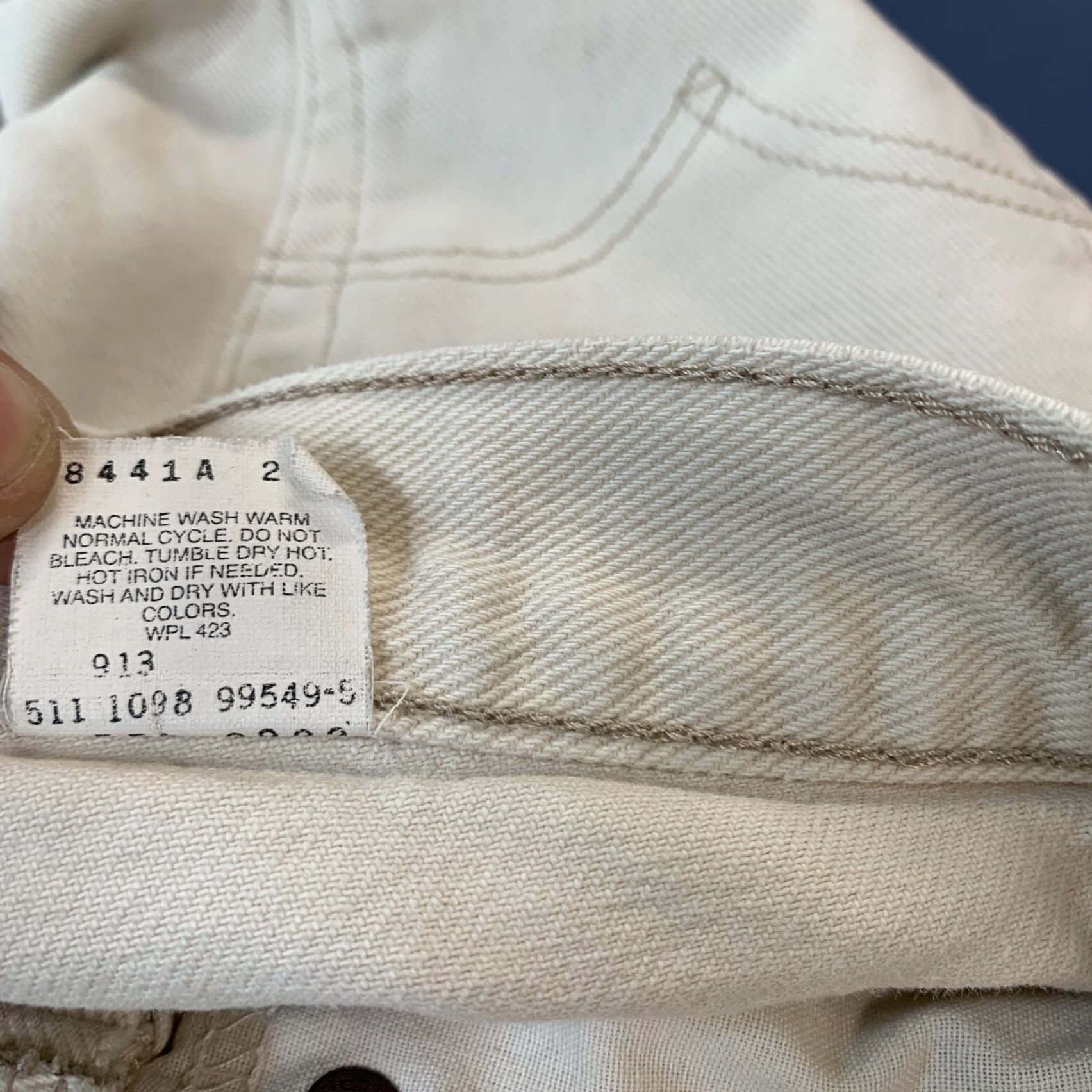 Levi's VINTAGE Levi's 550 Jeans Men Size 31 Relaxed Fit Straight Denim 90s USA Size US 31 - 4 Thumbnail