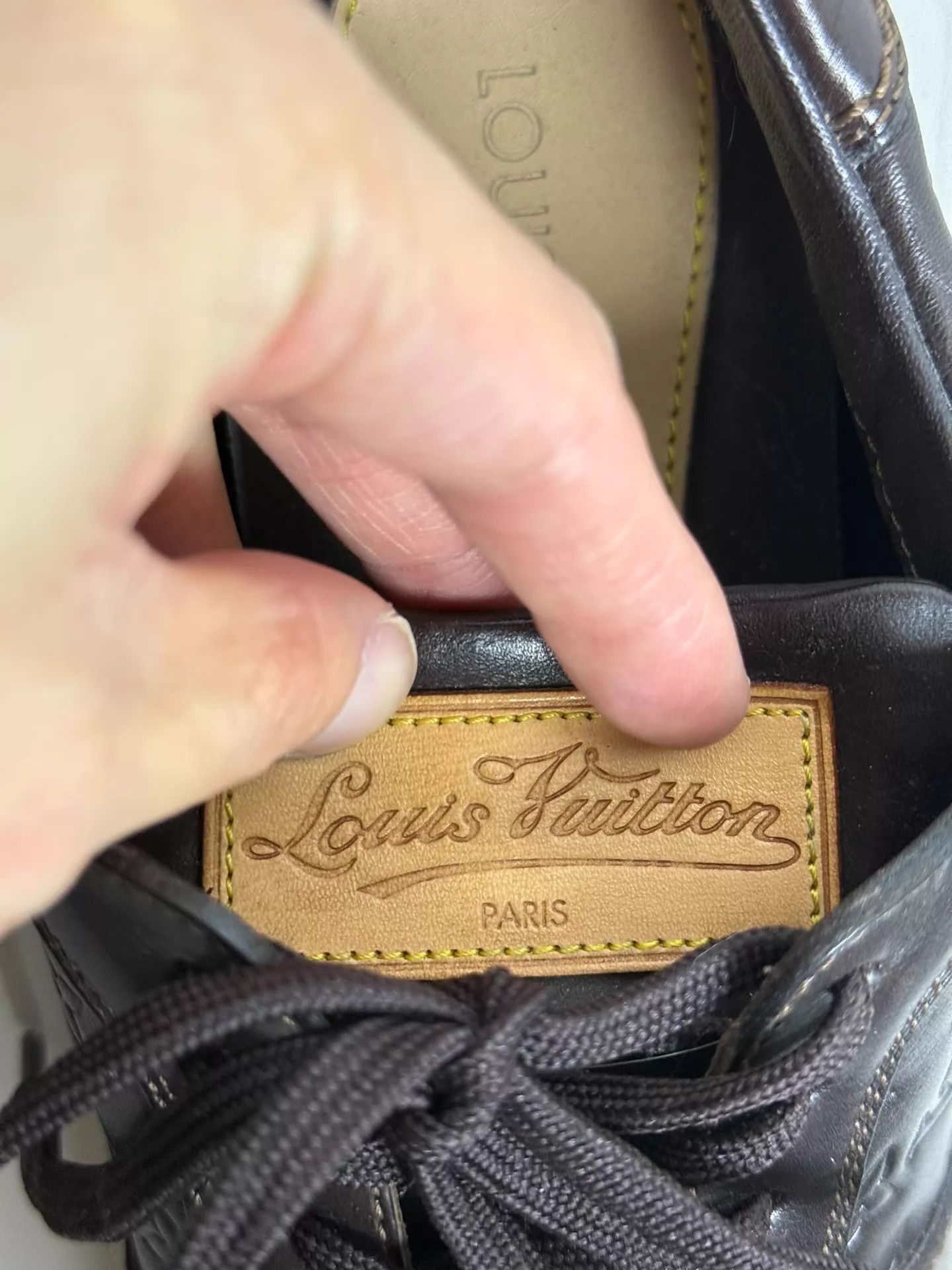 Louis Vuitton LV Monogram Dark Brown Flat Shoes UK6.5 (EU 41-42.5) Size US 7.5 / EU 40-41 - 8 Thumbnail