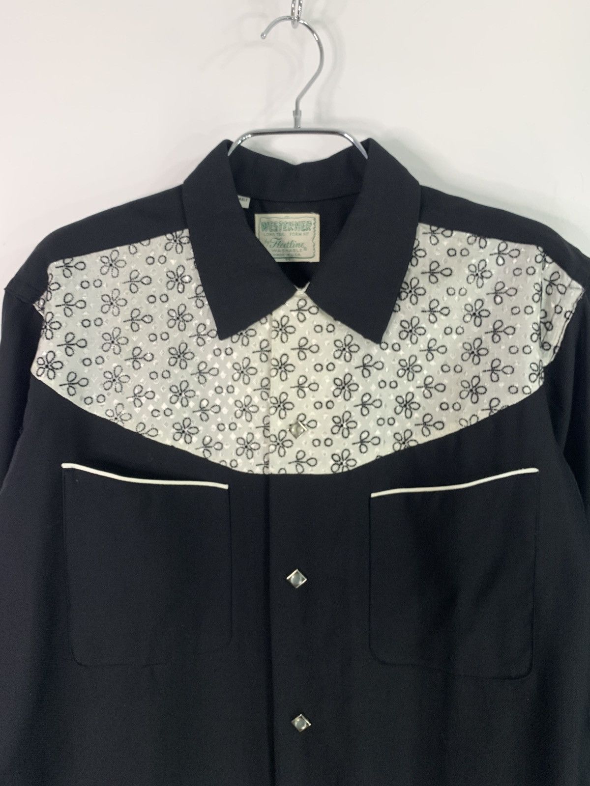 Cowboy Equipment × Vintage Vintage New Westerner by Fleetline Embroidered Cowboy Shirt Size US M / EU 48-50 / 2 - 5 Thumbnail