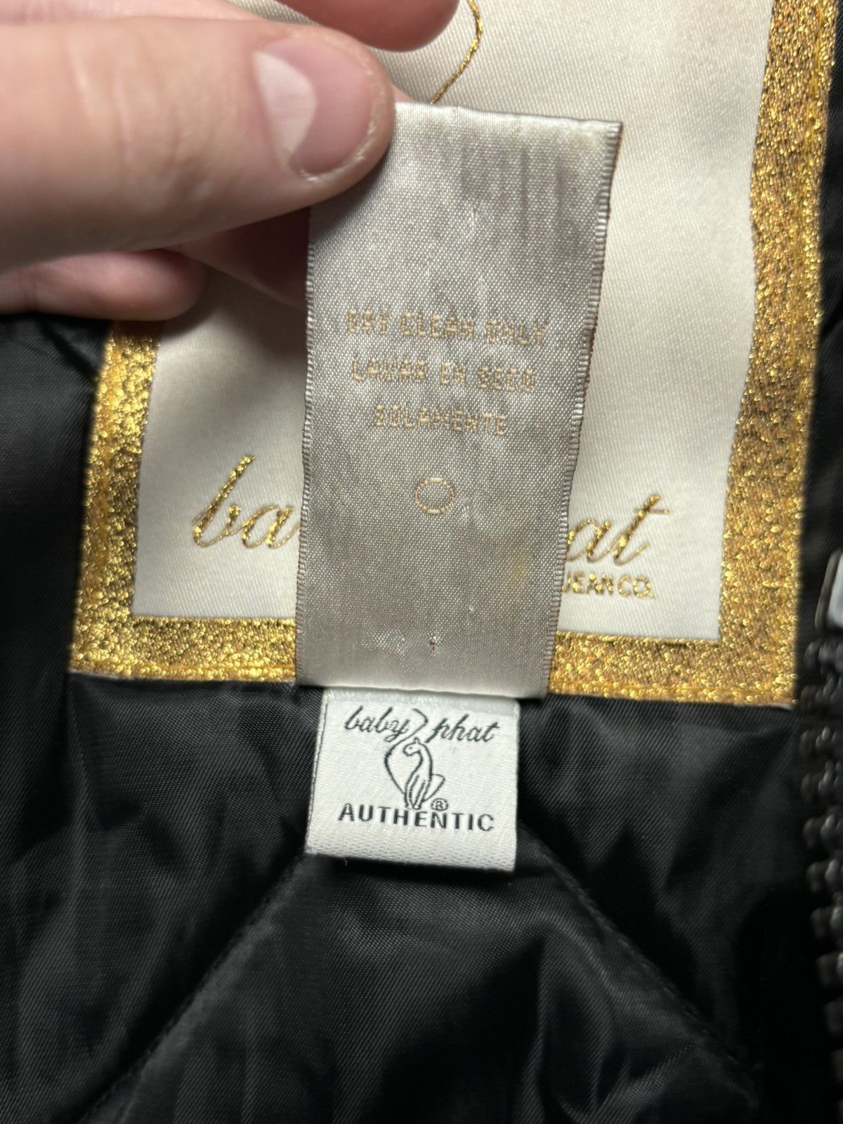 Vintage Baby phat gold vintage printed bomber jacket Size M / US 6-8 / IT 42-44 - 10 Thumbnail