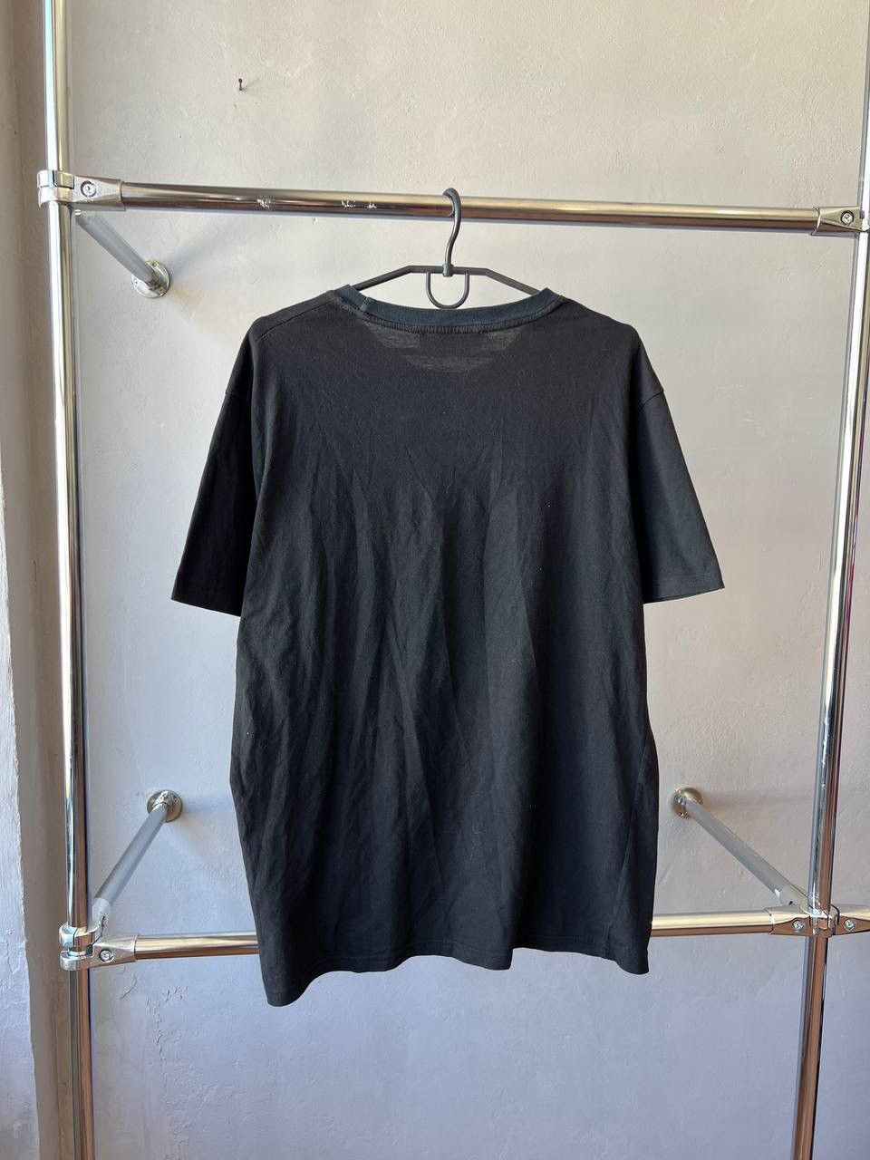 Yves Saint Laurent VERY RARE! YVES SAINT LAURENT RIVE GAUCHE VELOR LOGO T SHIRT Size US XL / EU 56 / 4 - 14 Thumbnail