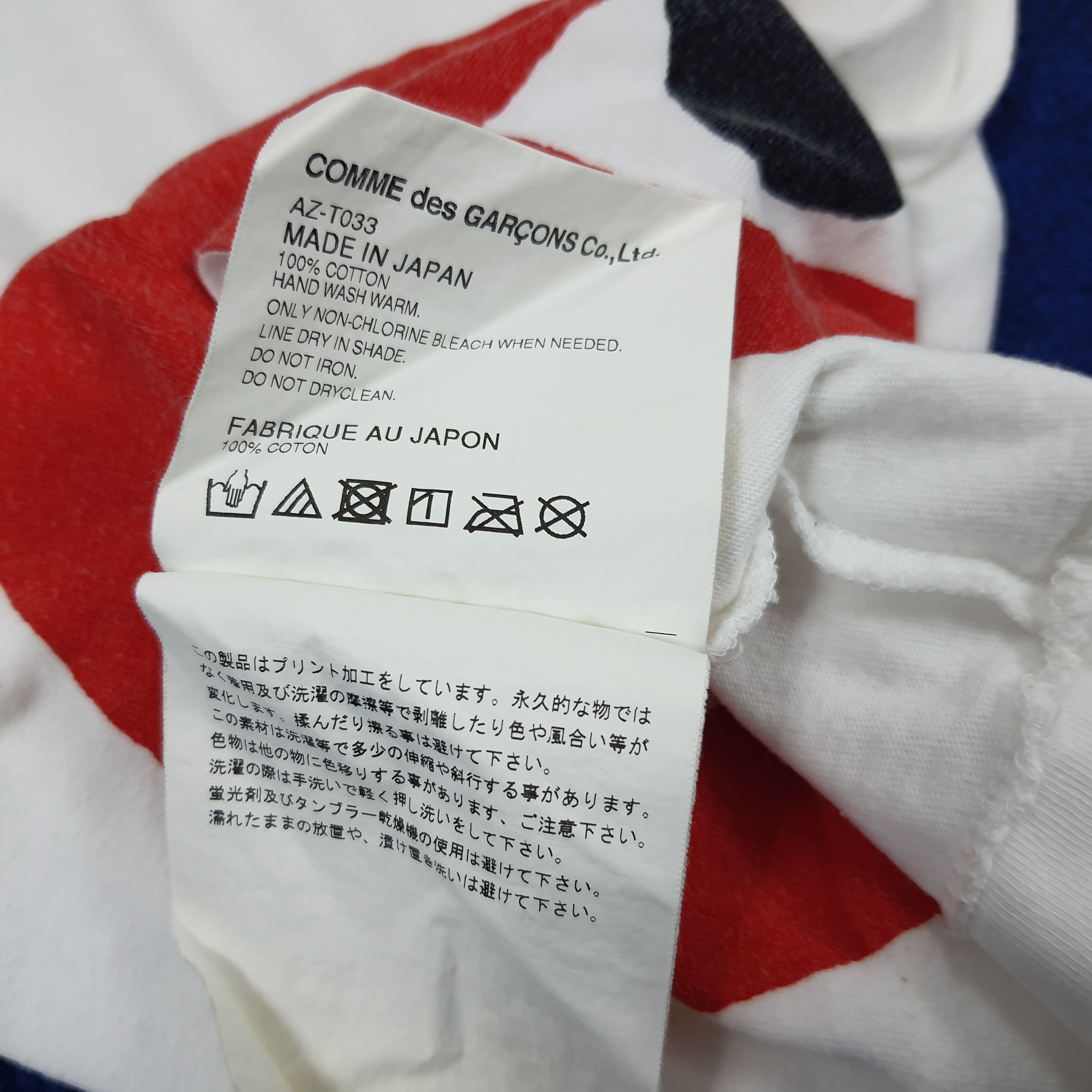 Comme des Garcons PLAY × Vintage Vintage Comme Des Garcons Play Japanese Brand T-shirt Size XS / US 0-2 / IT 36-38 - 6 Thumbnail
