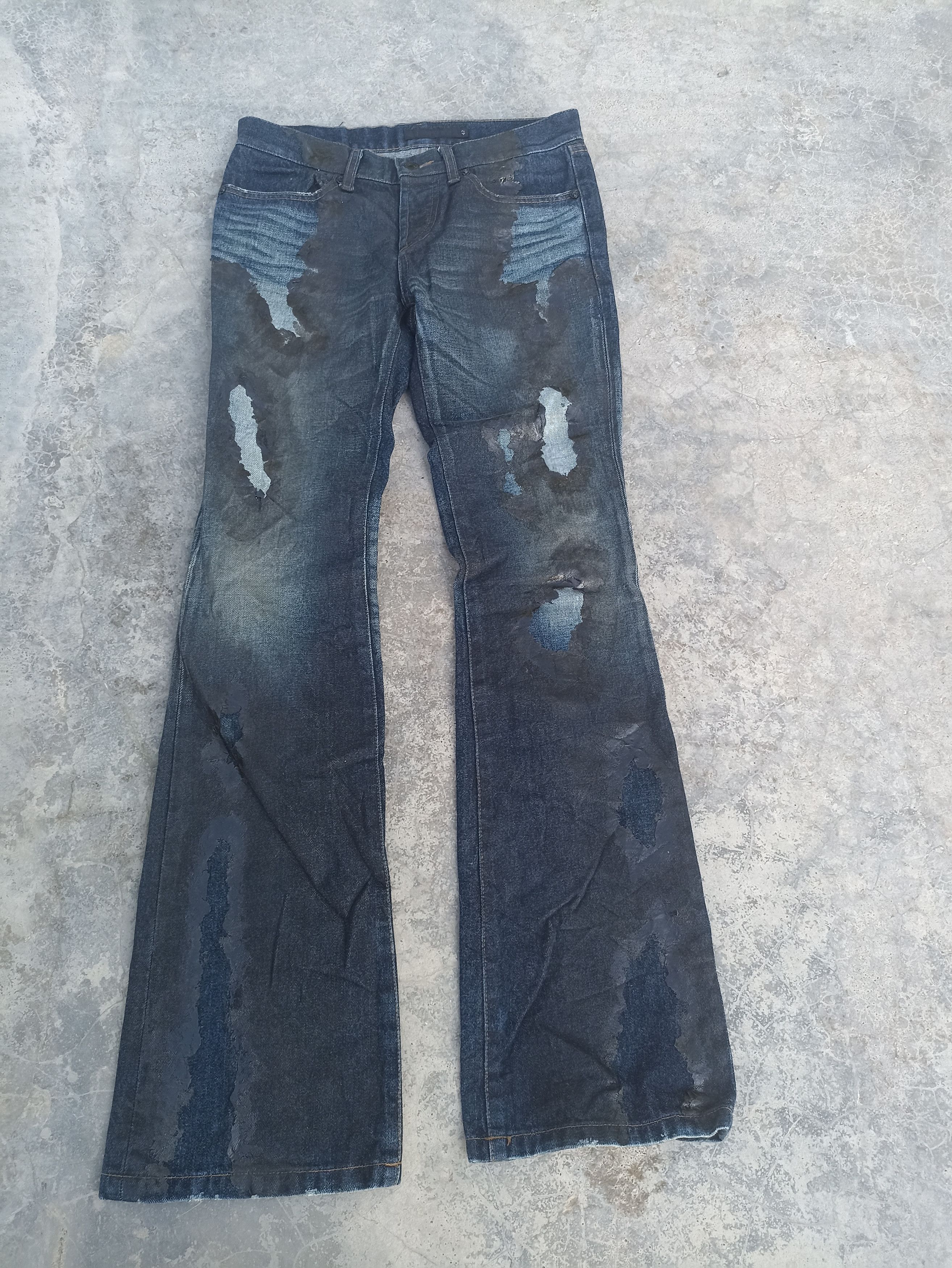 GOSTAR DE FUGA 🔥 Steals Gostar de Fuga jeans Flared Archives beauty beast Size US 30 / EU 46 - 4 Thumbnail