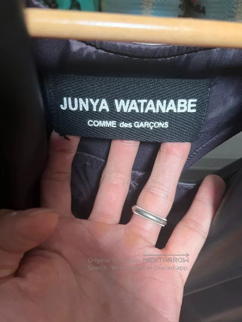 Junya Watanabe Junya Watanabe Faux Leather Blazer. Size US L / EU 52-54 / 3 - 4 Thumbnail