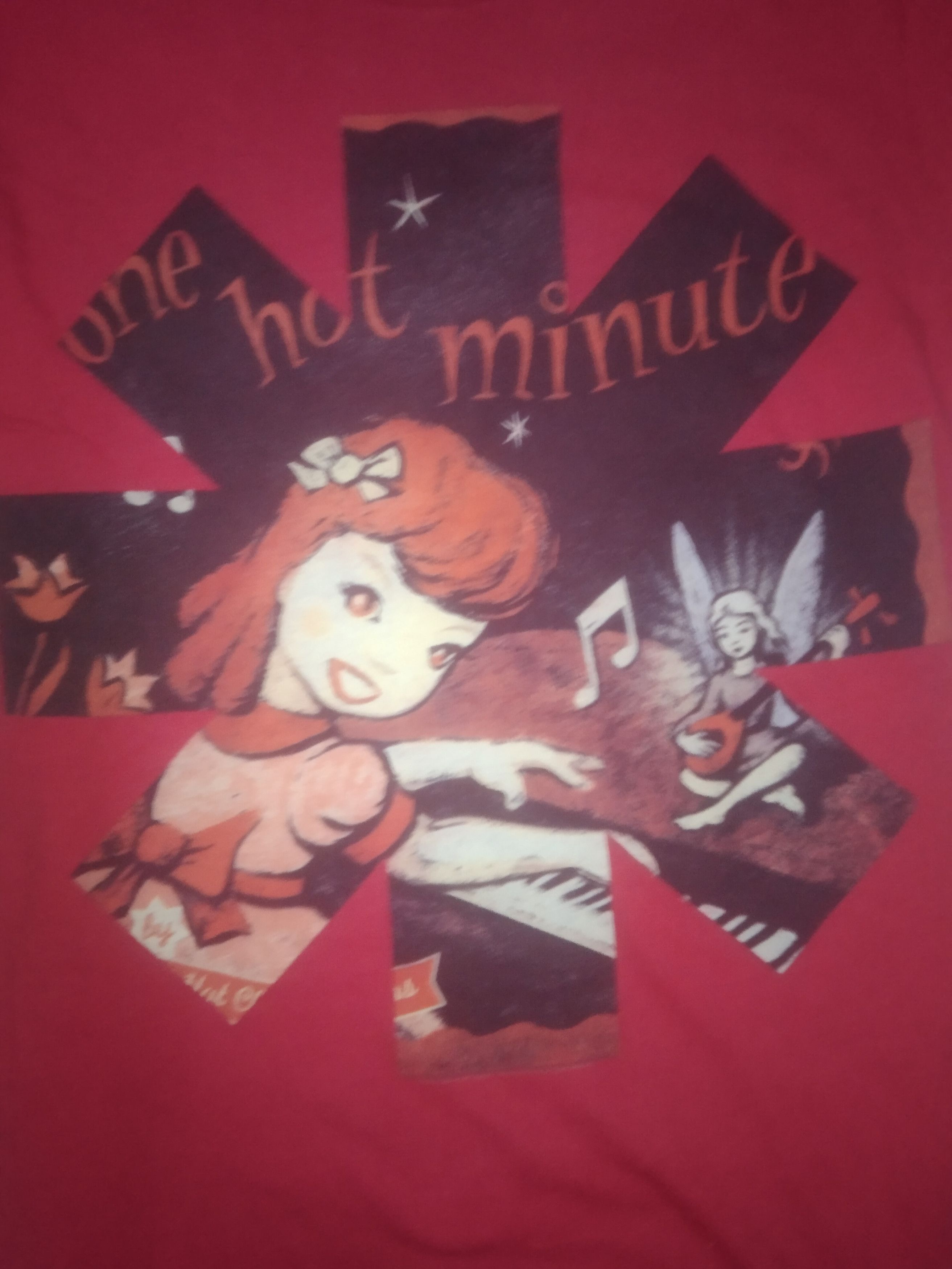 Band Tees Red Hot Chili Peppers One Hot Minute Red T Shirt Size US S / EU 44-46 / 1 - 3 Thumbnail