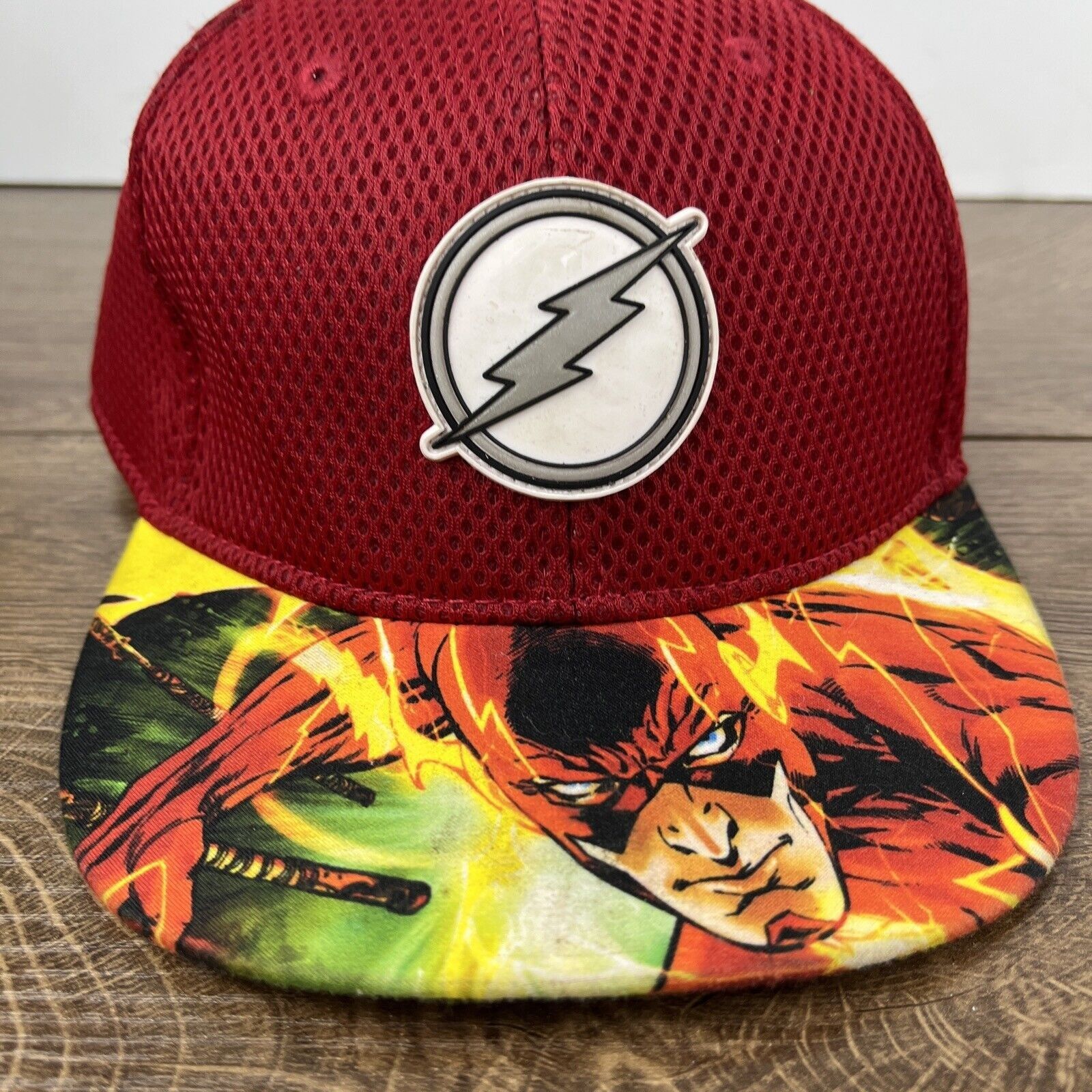 Other The Flash Hat Flash Hat Red Hat Adjustable Adult Size Hat Re Size ONE SIZE - 6 Thumbnail