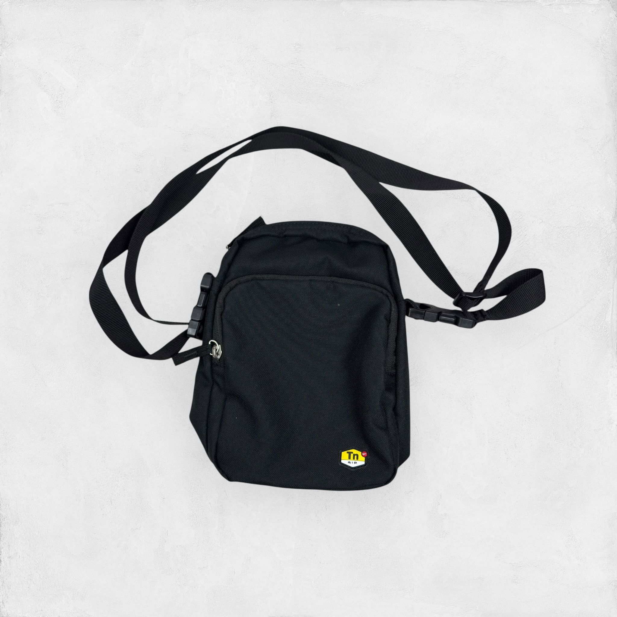 Nike Nike TN Air Heritage Black Adjustable Strap Crossbody Bag Size ONE SIZE - 1 Thumbnail