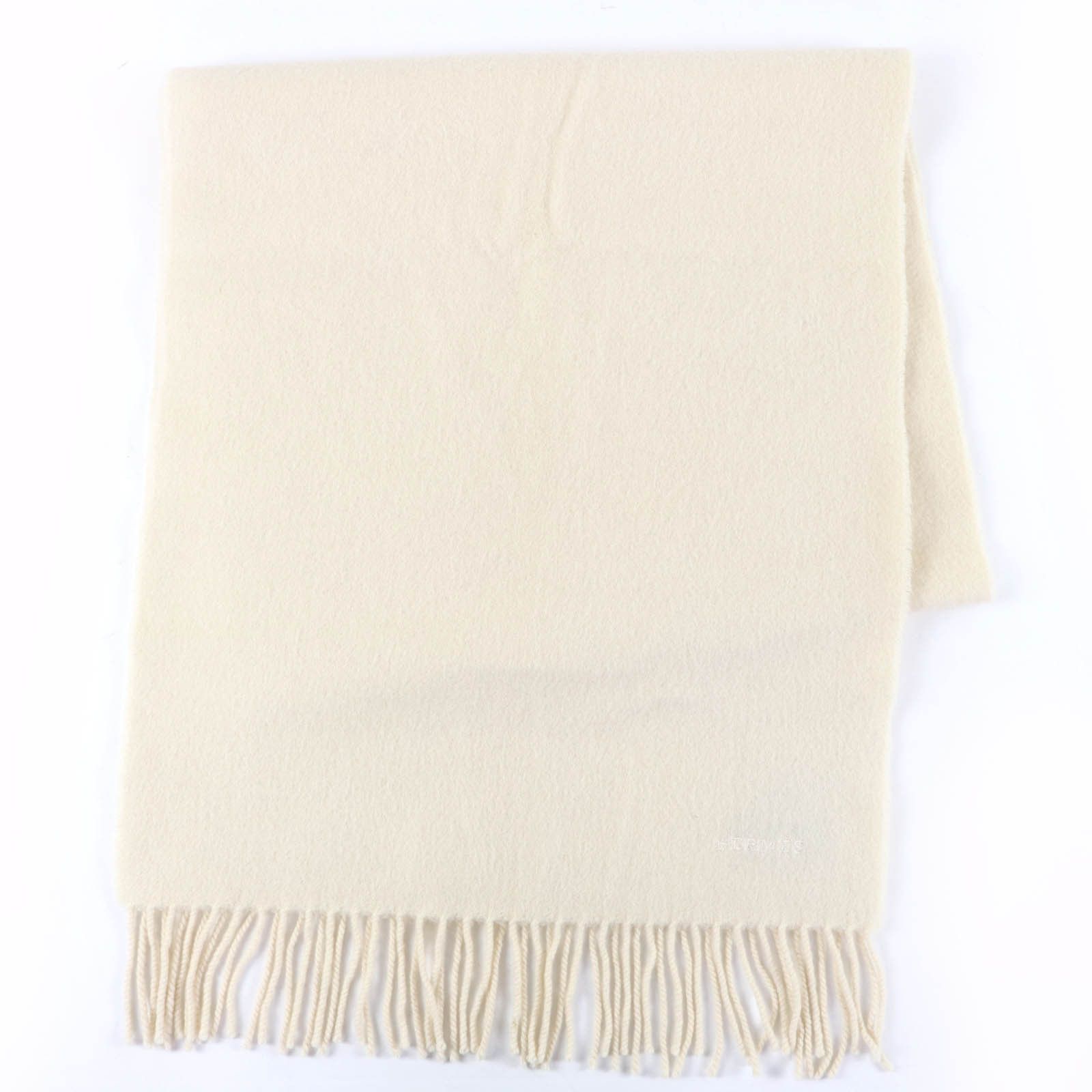 Hermes Hermes Hermes Recto Verso Cashmere Scarf Textile Scarf DUTY FREE for USA Size ONE SIZE - 1 Thumbnail