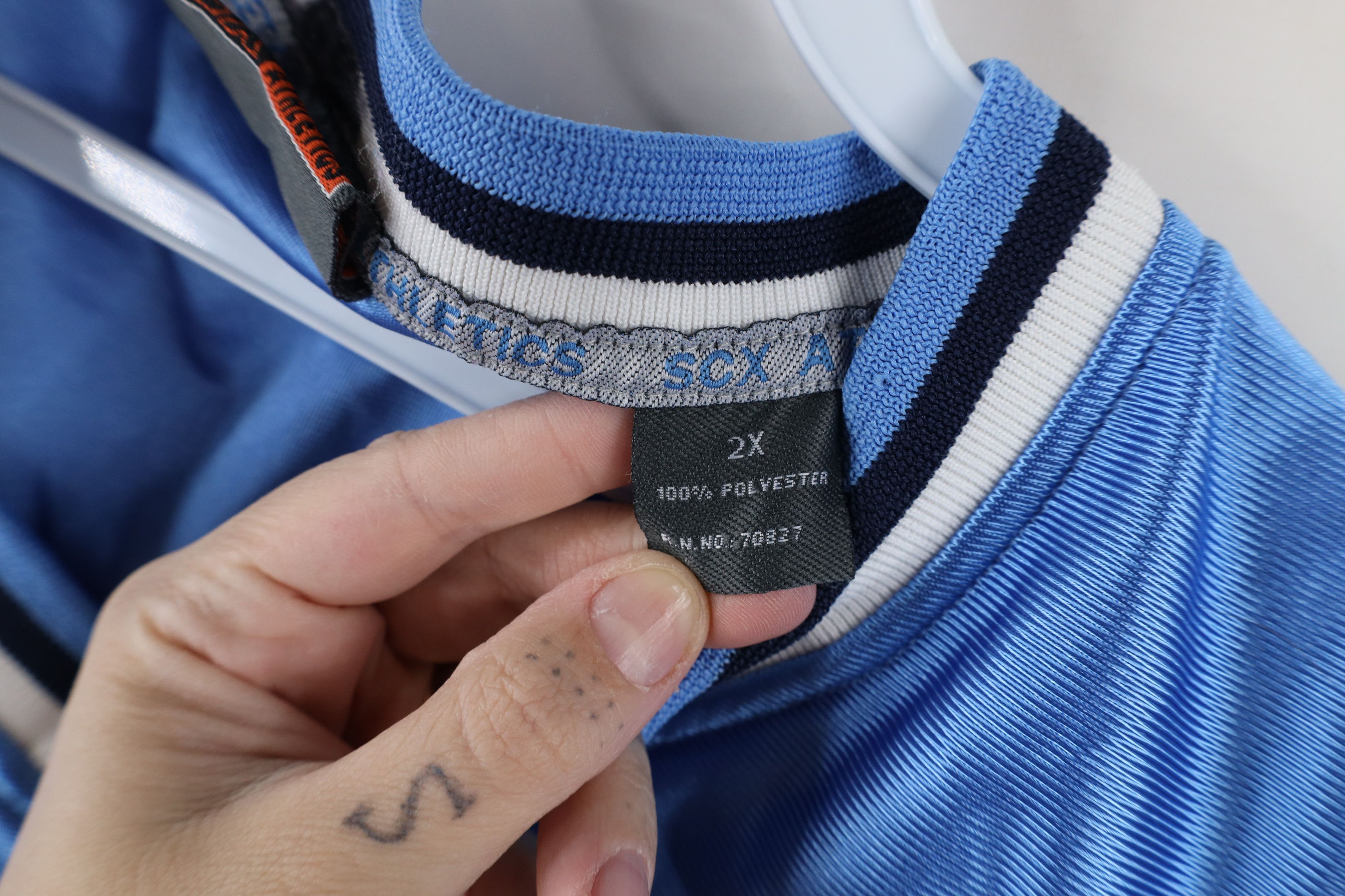 Vintage Vintage Y2K Streetwear Los Angeles Basketball Jersey Blue #7 Size US XXL / EU 58 / 5 - 11 Thumbnail