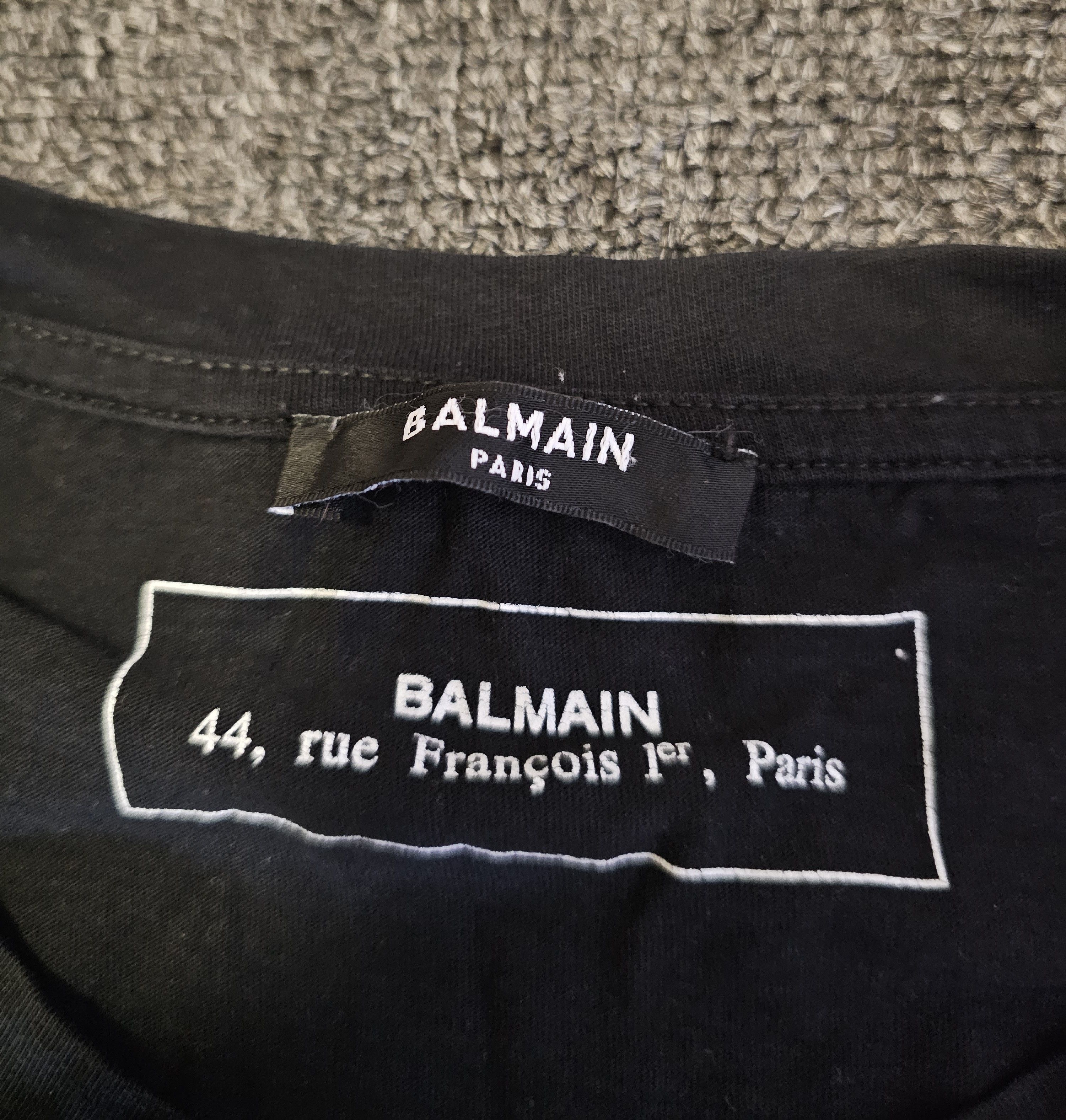 Balmain Balmain men's t-shirts size XXL Size US XL / EU 56 / 4 - 7 Thumbnail