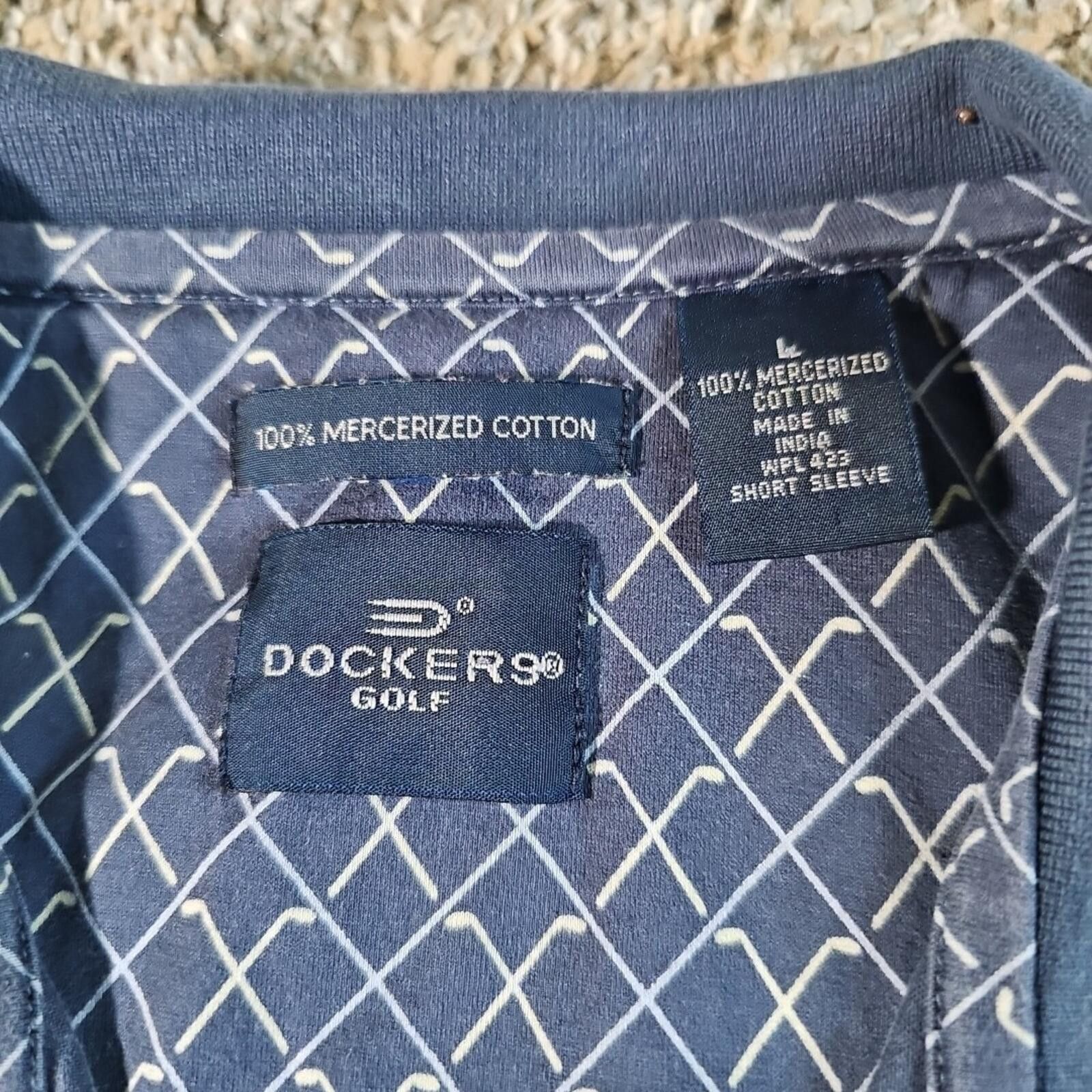 Dockers Dockers Golf Polo Size US L / EU 52-54 / 3 - 5 Thumbnail