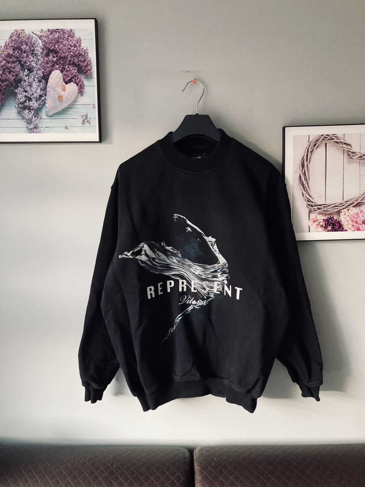 Represent Clo. Represent clo. Vitesse crewneck sweatshirt S / M boxy y2k Size US M / EU 48-50 / 2 - 2 Thumbnail