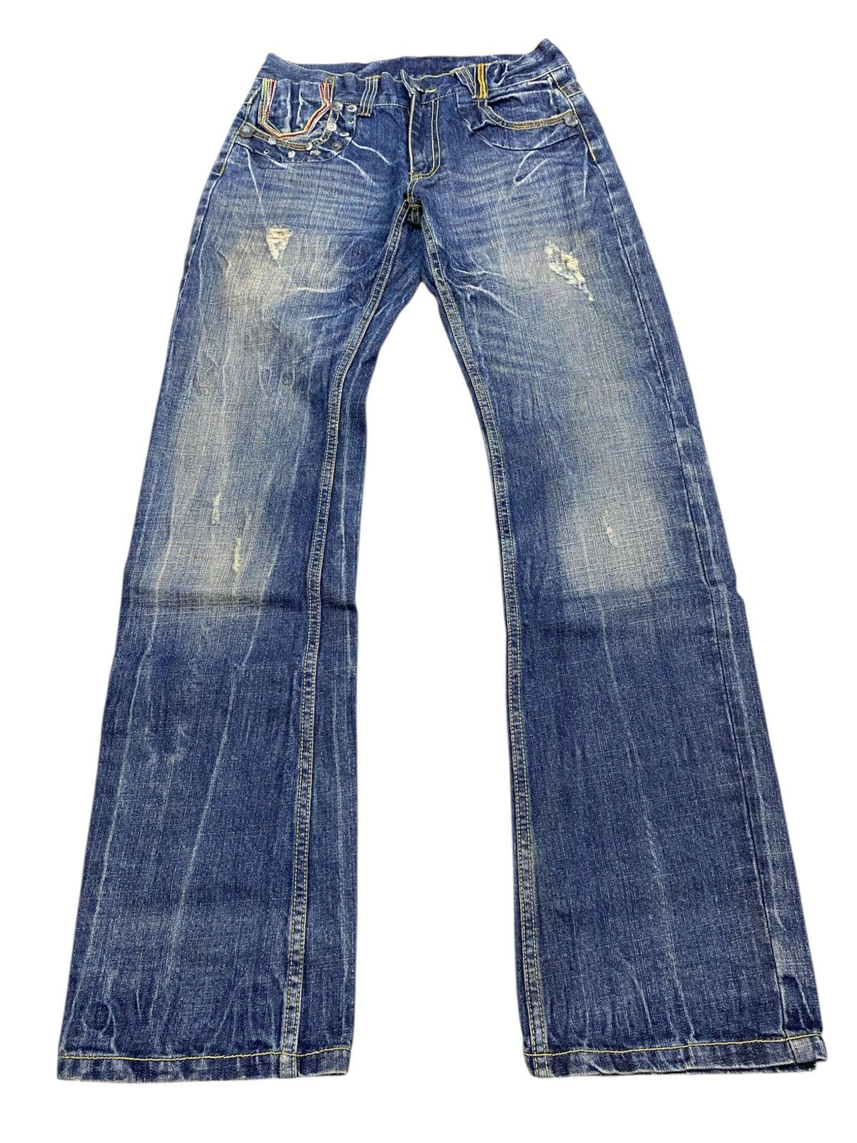 If Six Was Nine × Le Grande Bleu (L.G.B.) 💥bindding offer💥 japan grunge distress undercover style pant Size US 30 / EU 46 - 1 Thumbnail