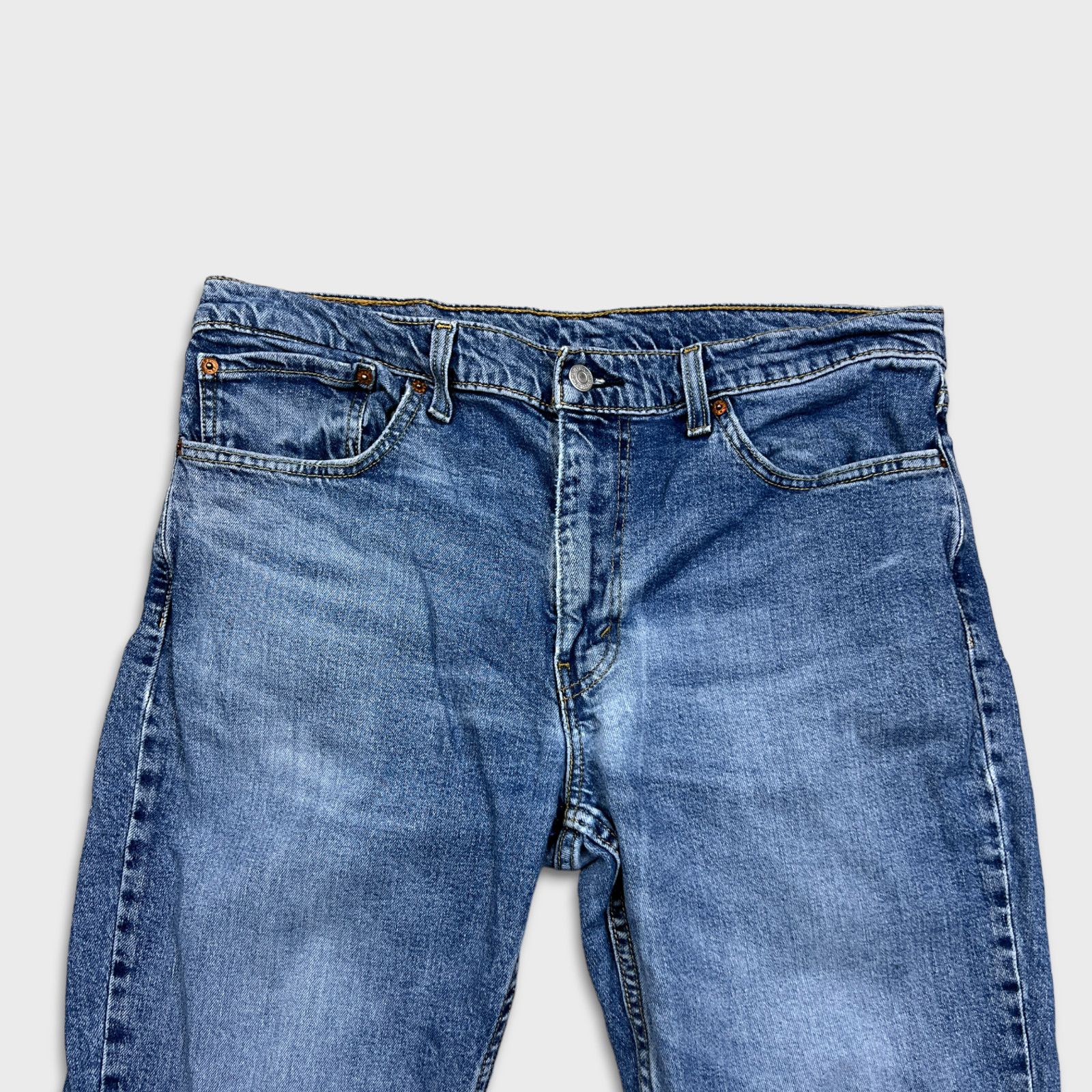 Levi's × Vintage Levi's 511 Jeans 36x30 Slim Fit Faded American Denim Pants Size US 36 / EU 52 - 2 Thumbnail