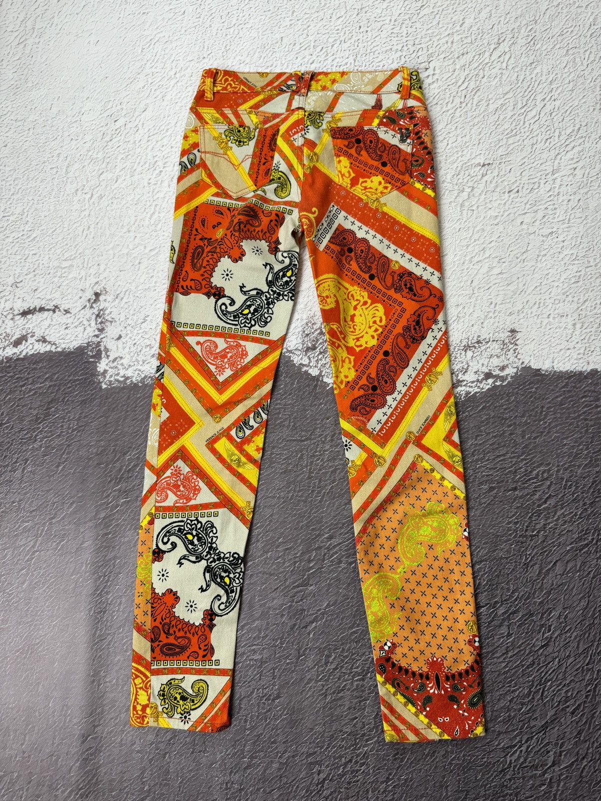Versace Authentic Versace Jeans Baroque Pants rare jeans Size 26" / US 2 / IT 38 - 4 Thumbnail
