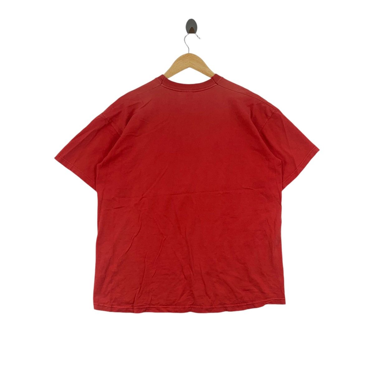 Fruit Of The Loom TORO Mexican Buffalo Print Fruit Of Loom Red Short Sleeve Size US L / EU 52-54 / 3 - 3 Thumbnail