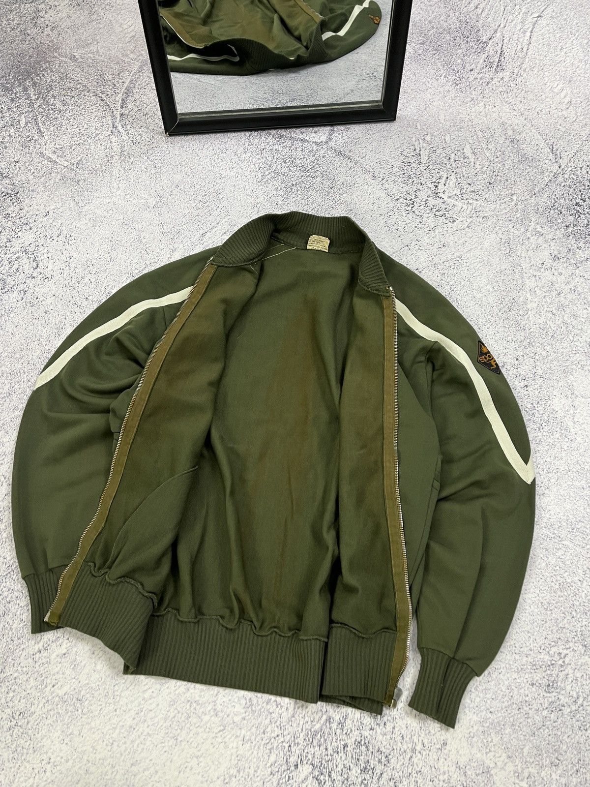 Puritan × Vintage Vintage 60’s 70’s Puritan Ban Lon Bomber Jacket Ri Ri Size US S / EU 44-46 / 1 - 16 Thumbnail