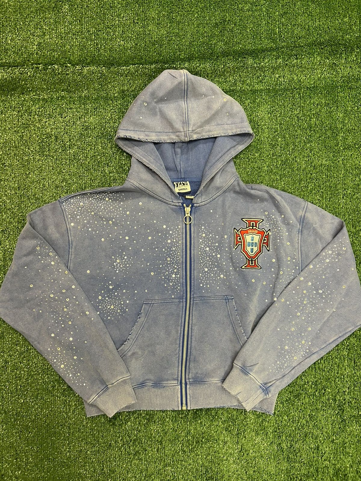 Vale Vale Sea Cluster Zip Up Hoodie Blue Size US M / EU 48-50 / 2 - 1 Thumbnail