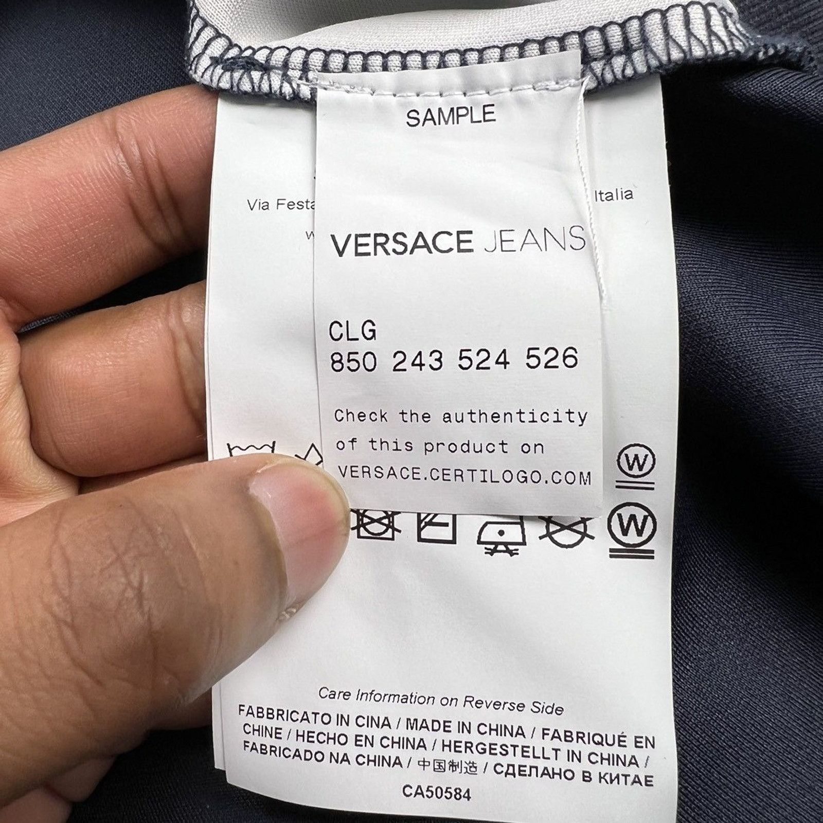 Versace × Versace Jeans Couture Versace Jeans Sweatshirt Tiger Graphic Lightweight Crew Size US M / EU 48-50 / 2 - 7 Thumbnail