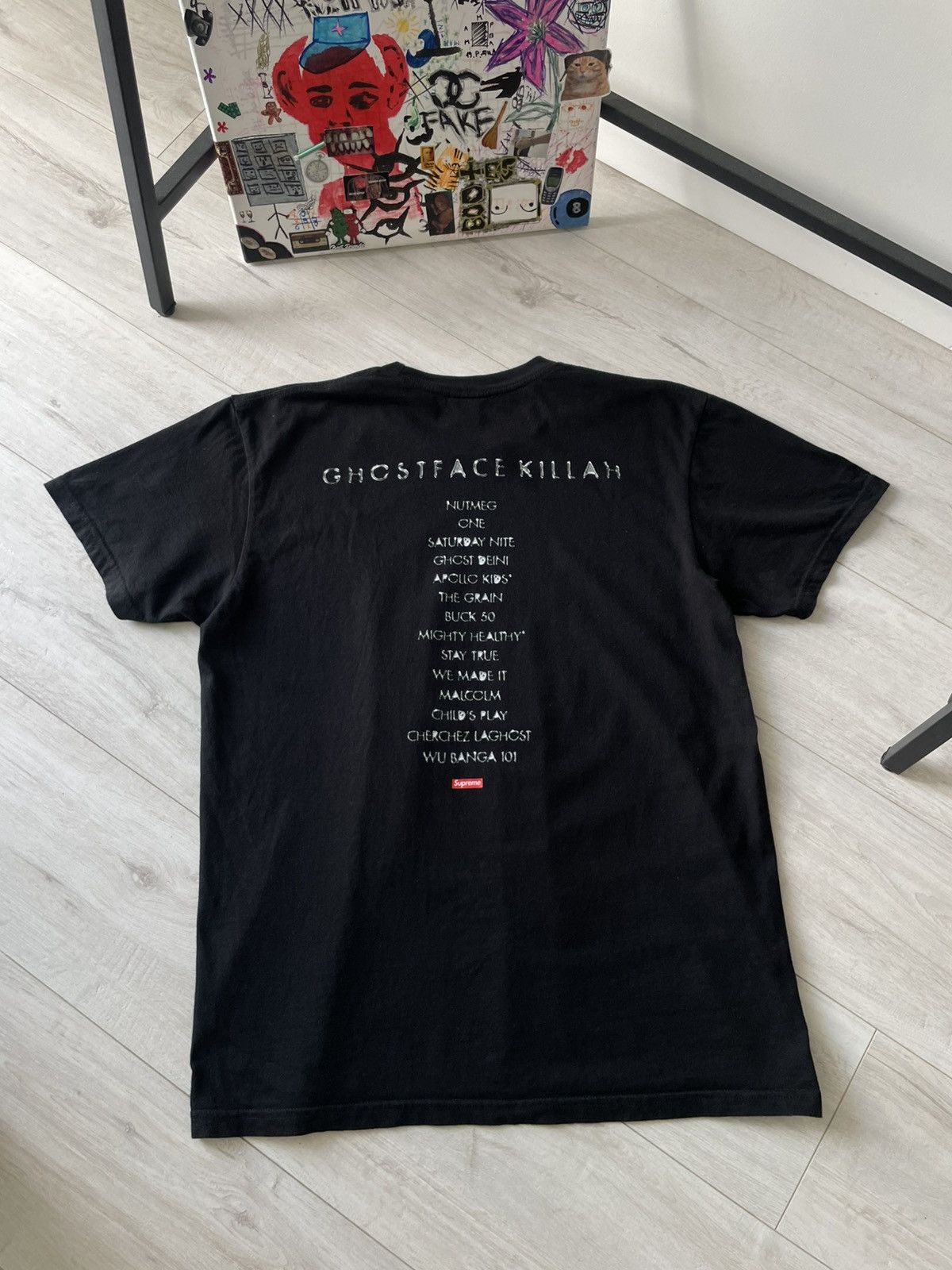 Supreme Supreme Clientele Tee Ghost Face Killah 2020 Size US L / EU 52-54 / 3 - 2 Thumbnail