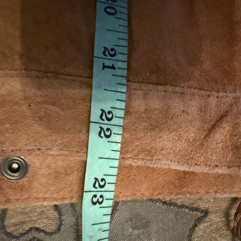 BB Dakota Vtg Women's BB Dakota Suede Skirt Size 7/8 Brown Size 28" / US 6 / IT 42 - 8 Thumbnail
