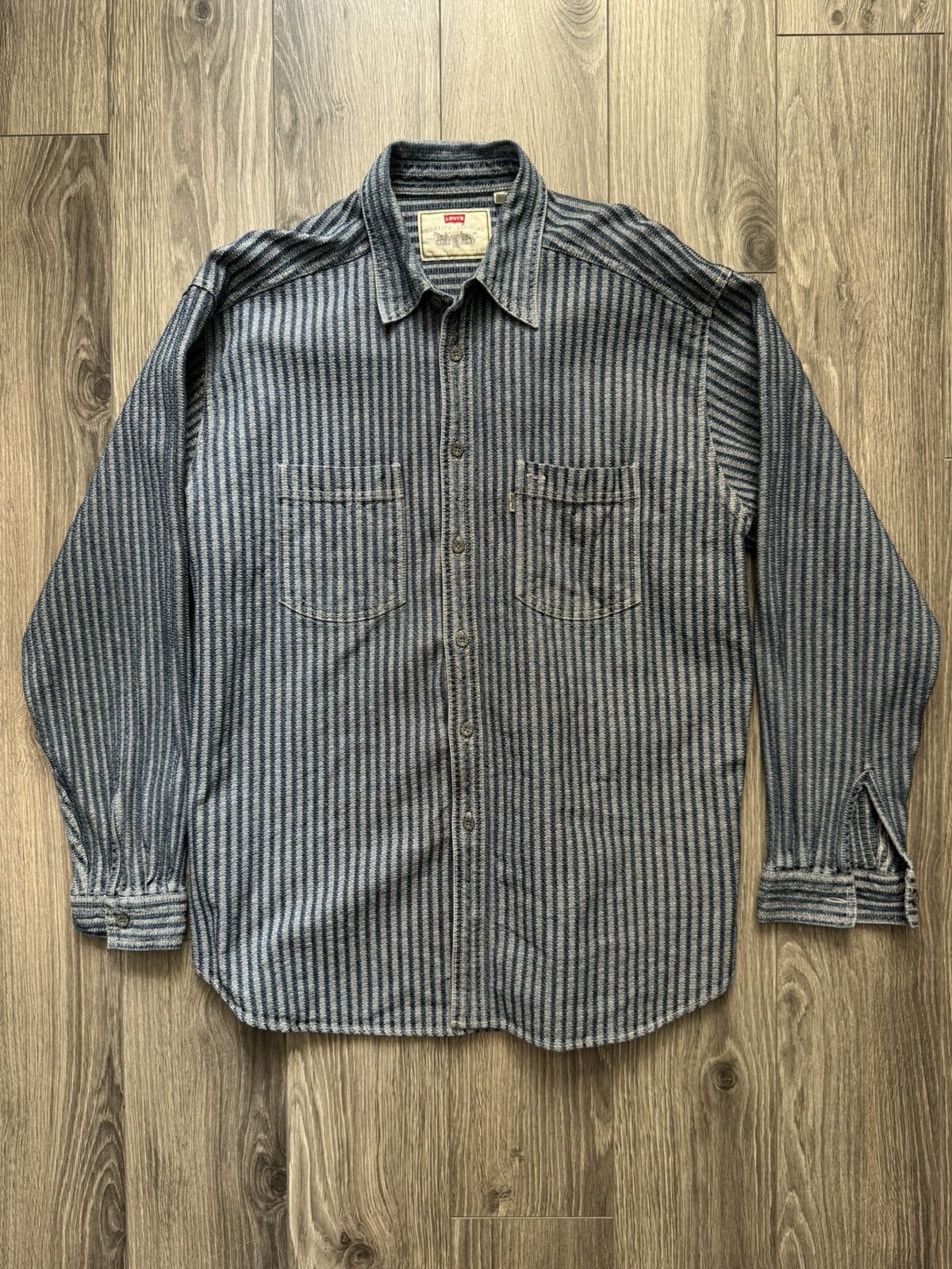 Levi's Levi’s Jeans Vintage Western stripped button-up shirt Size US XL / EU 56 / 4 - 2 Thumbnail