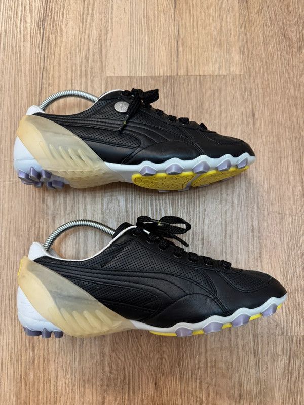 Maison MIHARA YASUHIRO × Puma Puma by Mihara Yasuhiro Low Sneakers Black leather size 40 Size US 7.5 / EU 40-41 - 3 Thumbnail