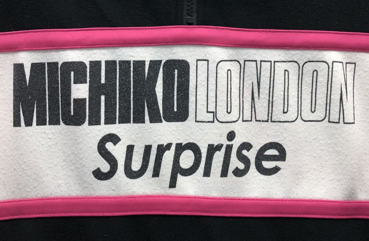 Japanese Brand Michiko London "Surprise" Colorblock Quarter-Zip Sweatshirt Size US L / EU 52-54 / 3 - 3 Thumbnail